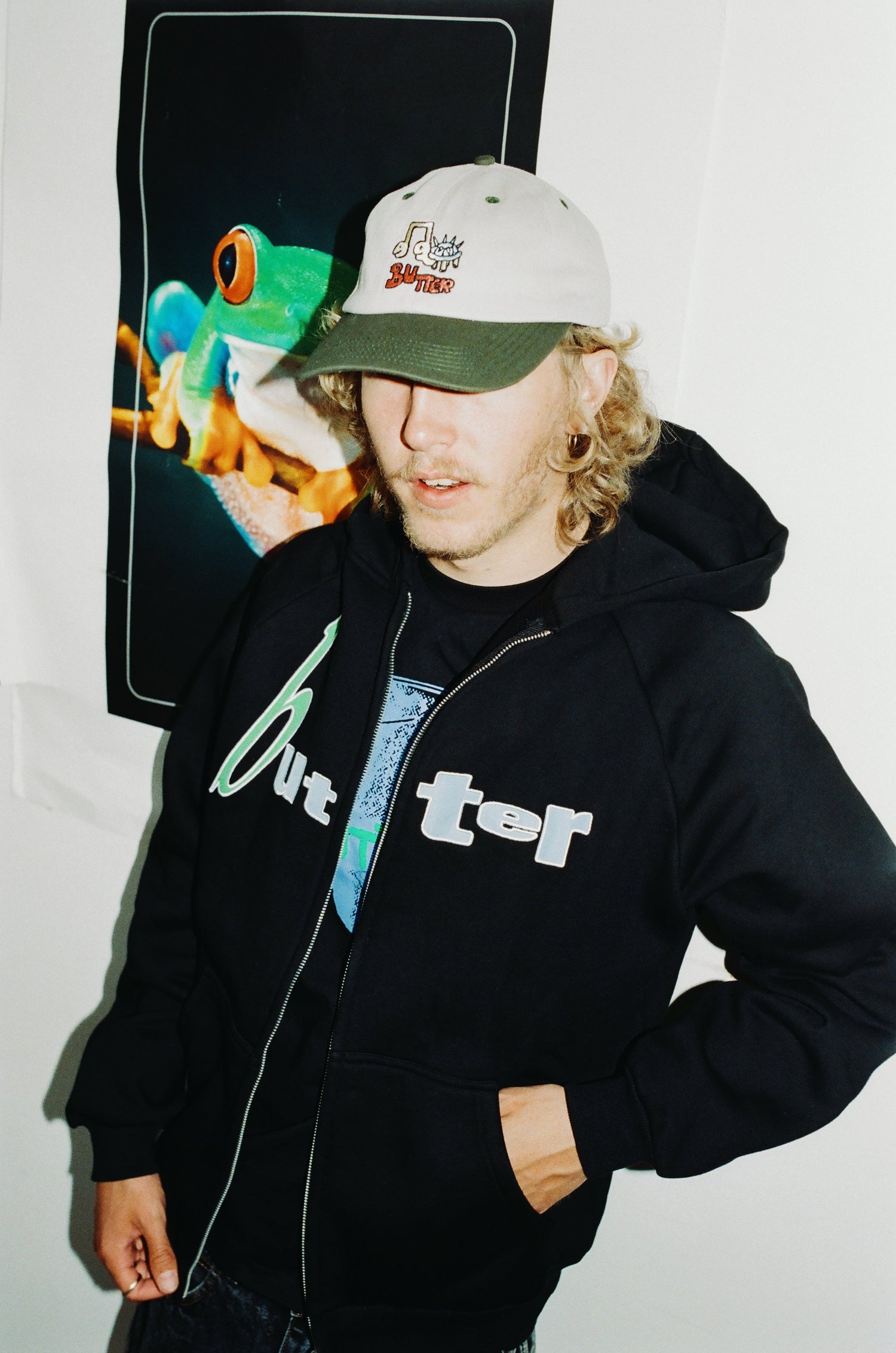 Turtle 6 Panel Cap, Light Grey / Seaweed