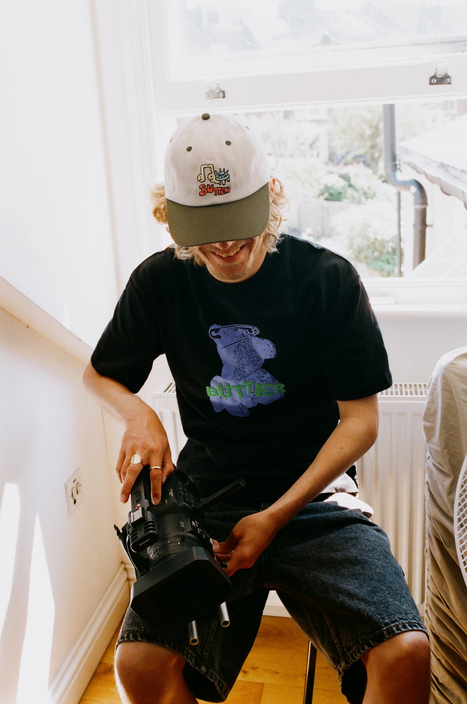 Teddy Bear Tee, Black