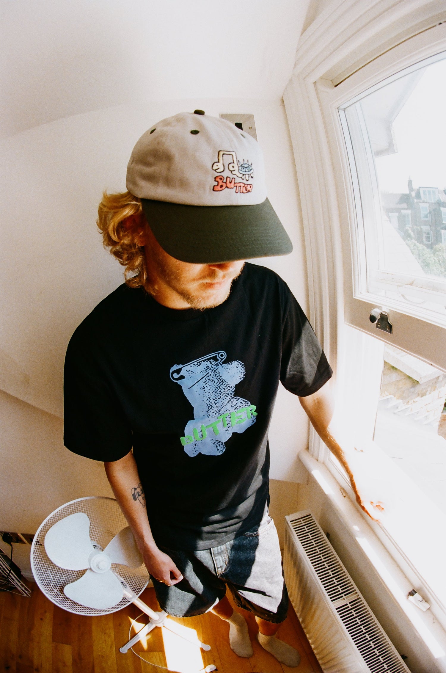 Teddy Bear Tee, Black