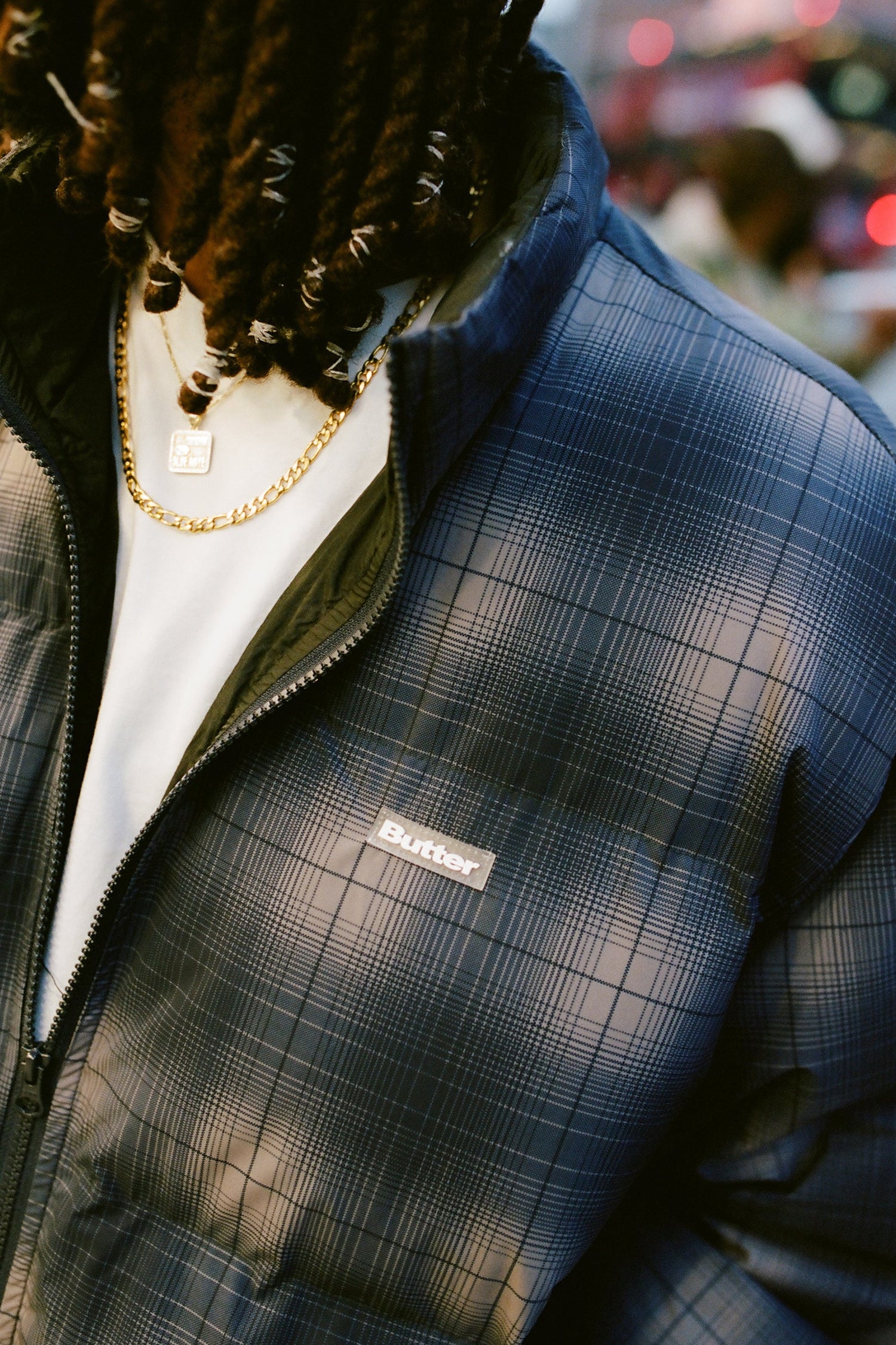 Endure Puffer Jacket, Shadow Plaid
