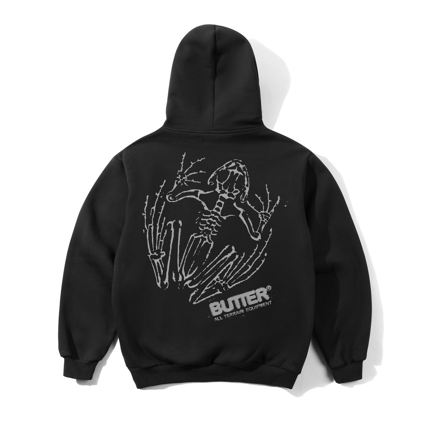 Fossil Pullover Hood, Black