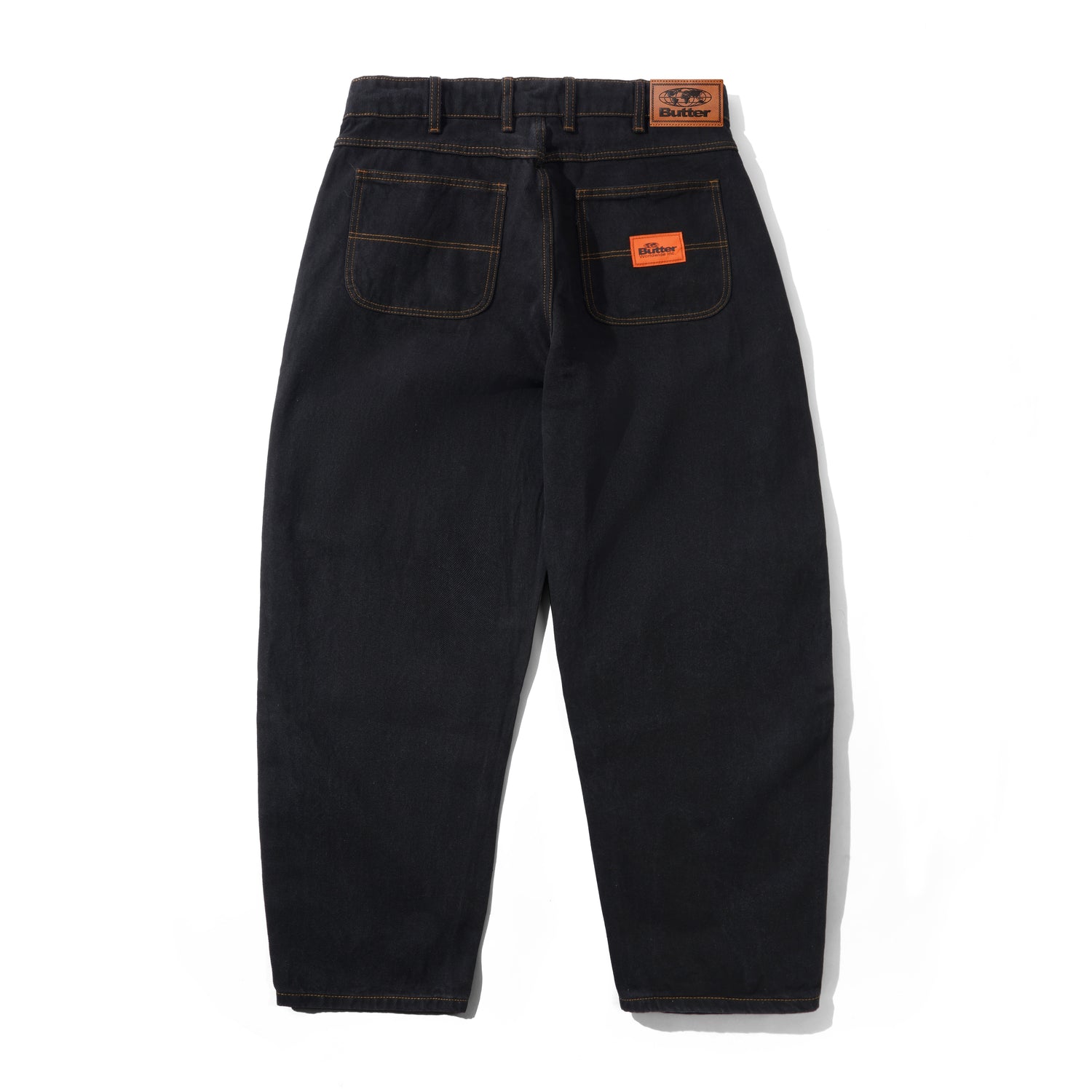 Santosuosso Denim Jeans, Washed Black