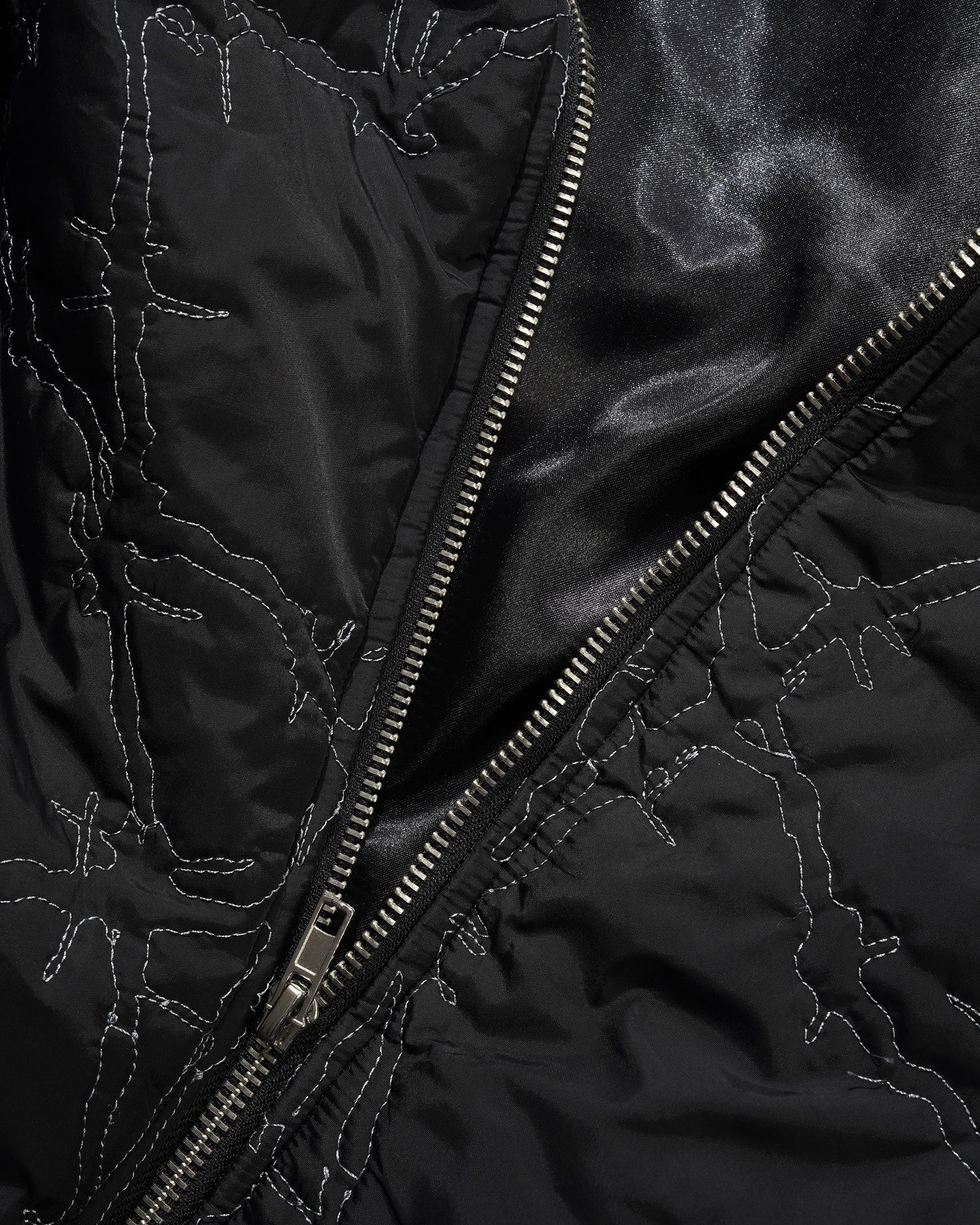 Wired Bomber Jacket, Black