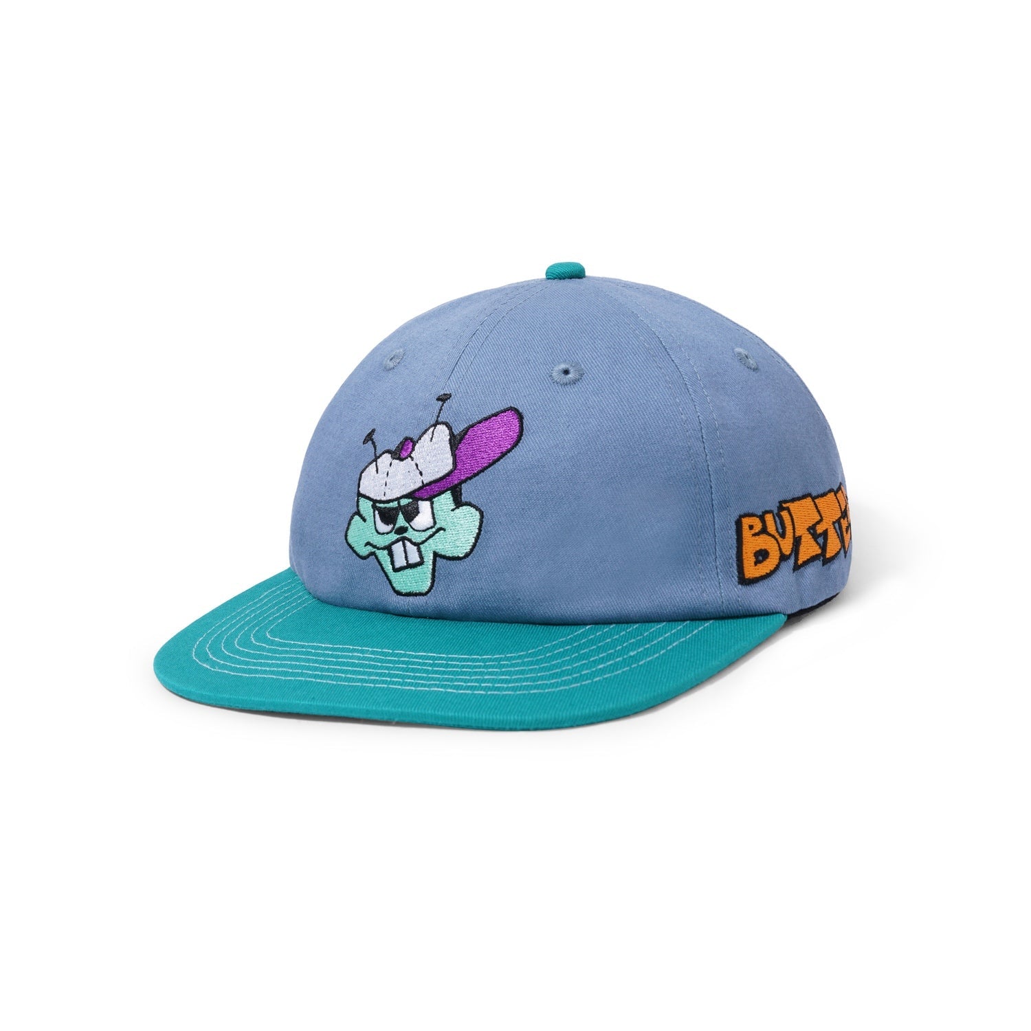 Bug Out 6 Panel Cap, Lake Blue / Teal