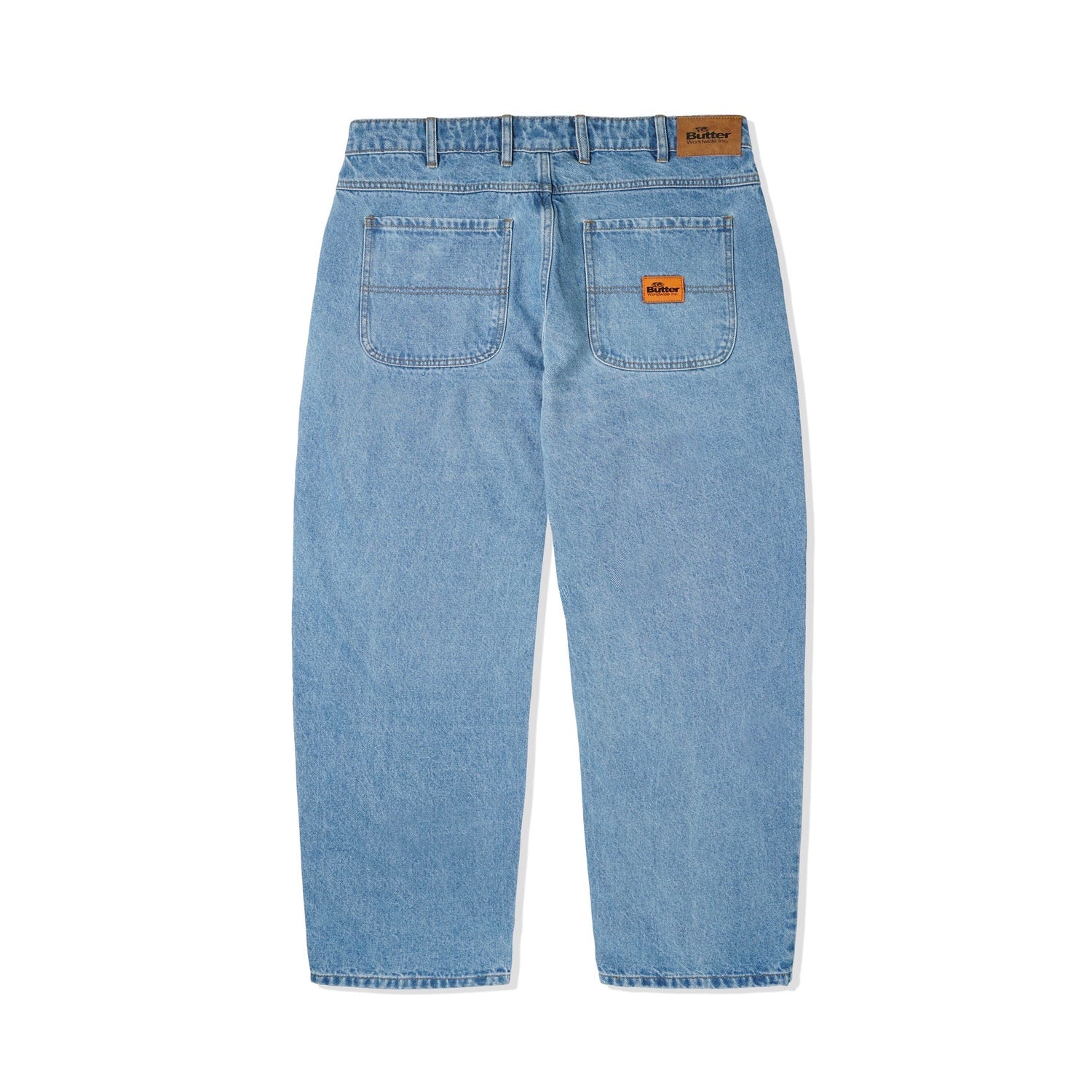 Santosuosso Denim Jeans, Washed Indigo