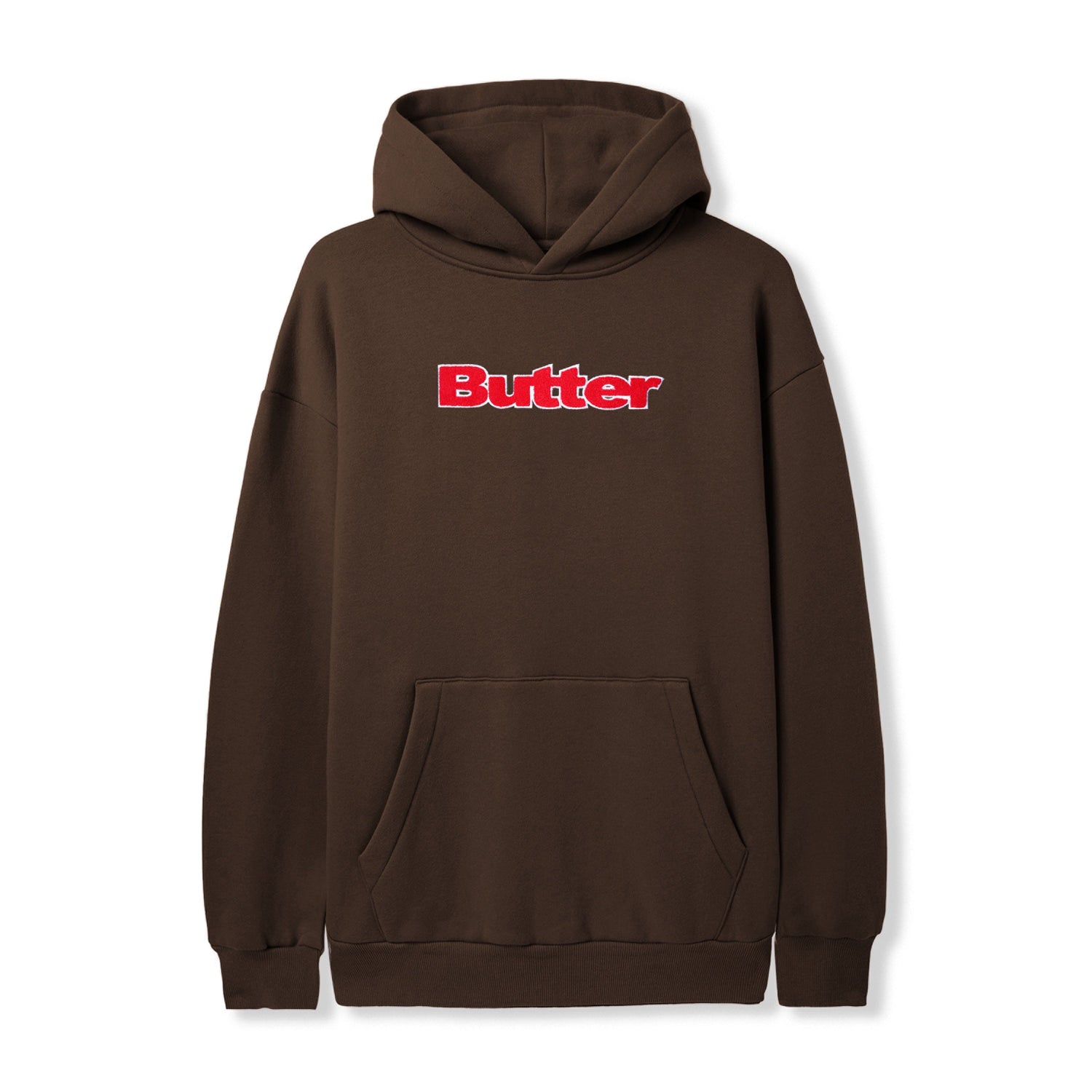 Chenille Logo Pullover, Chocolate