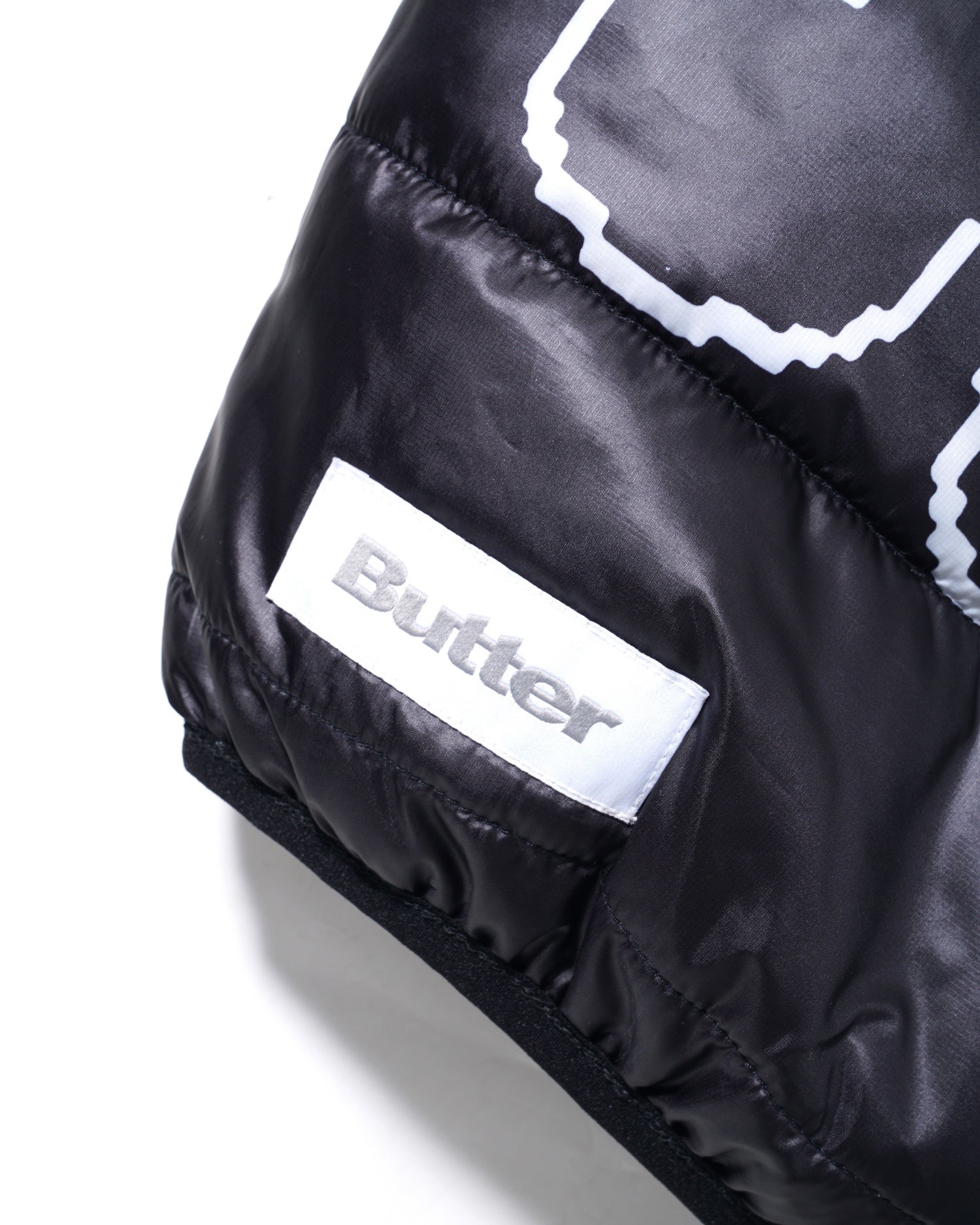 Jun Reversible Puffer Jacket, Black / Black