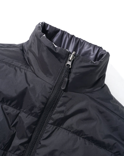 Butter Goods Jun Reversible Puffer Jacket - Black/Black - KCDC Skateshop