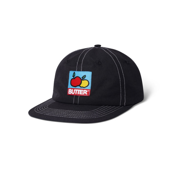 Grove 6 Panel Cap, Black