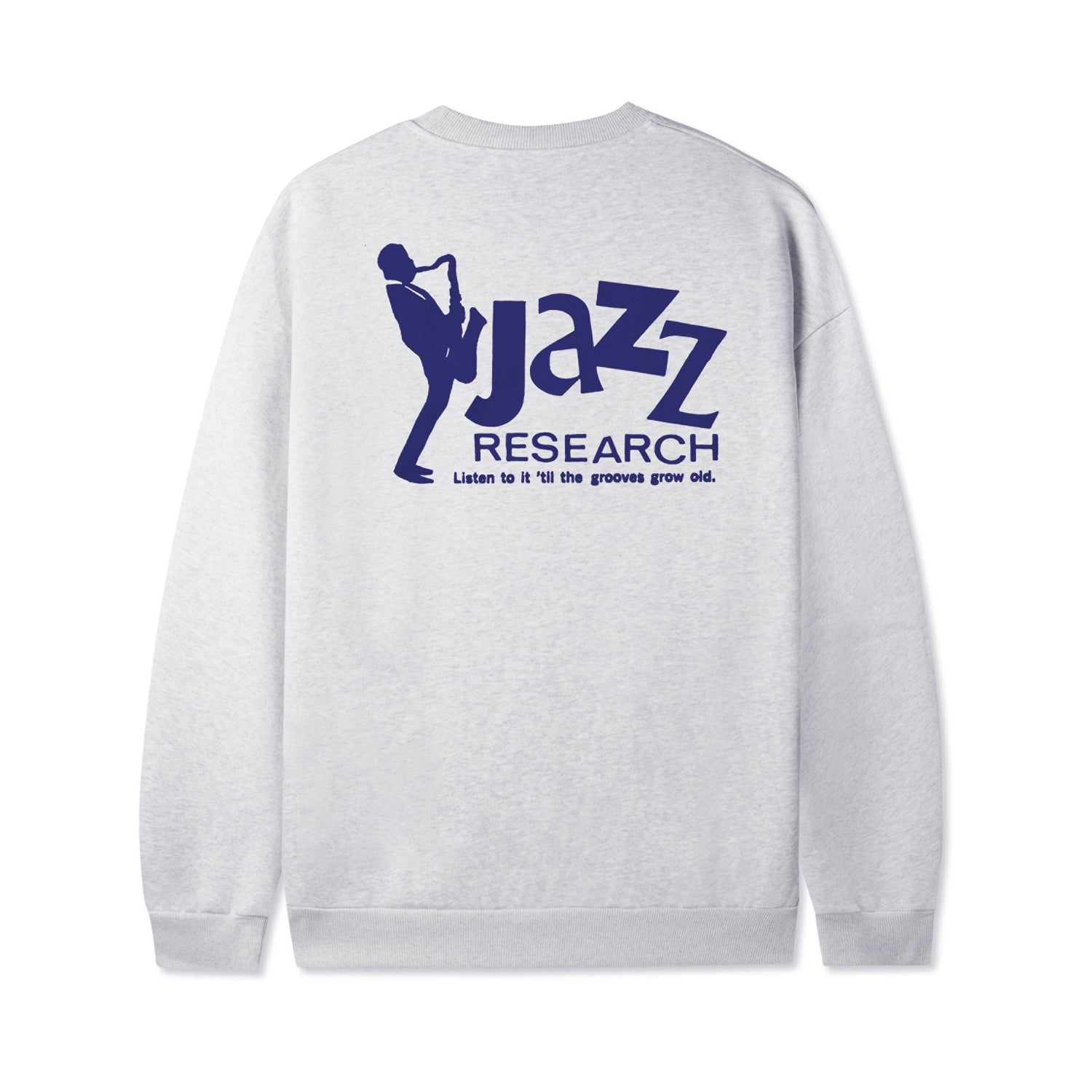 Jazz Research Crewneck, Ash Grey