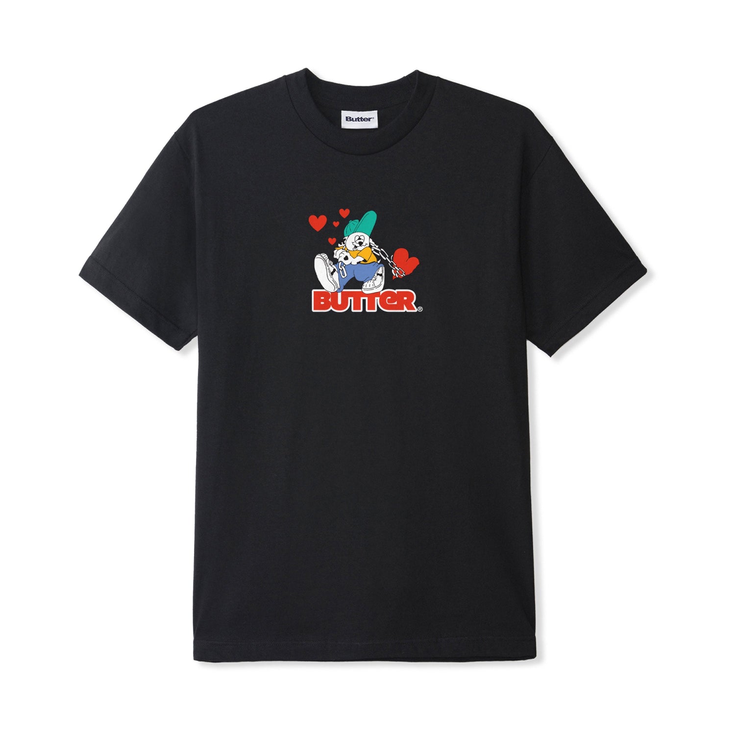 Puppy Love Logo Tee, Black