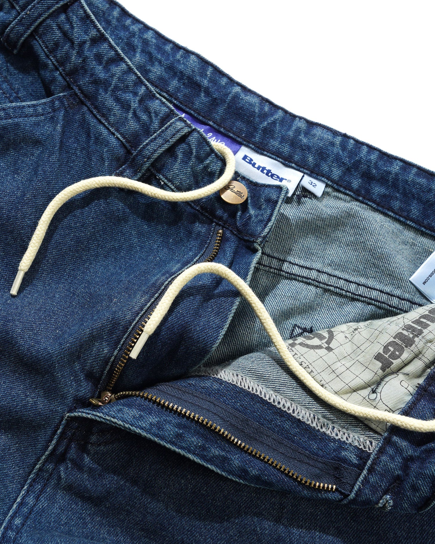 Aleka Denim Jeans, Dark Indigo