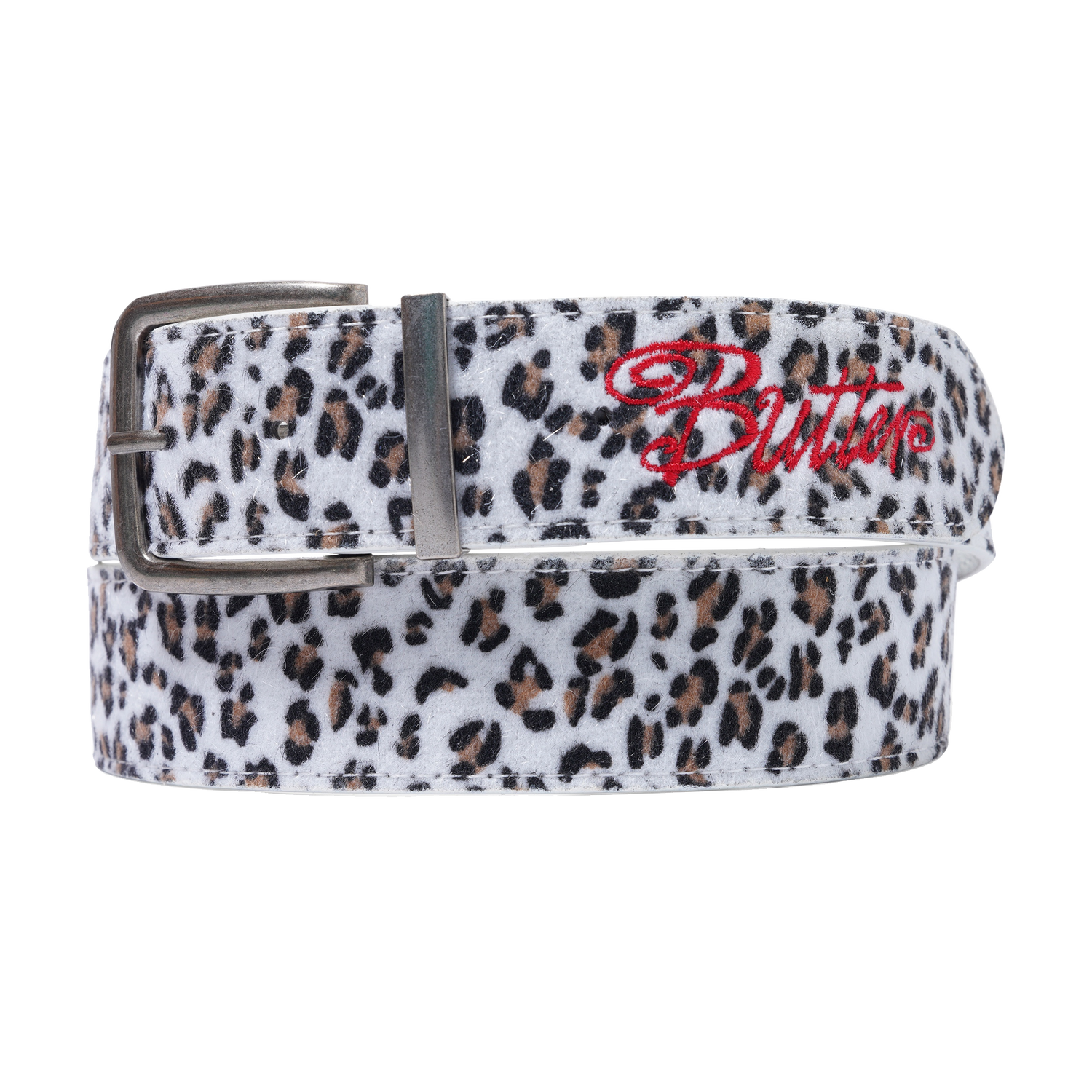 Animal Hide Belt, Snow Leopard