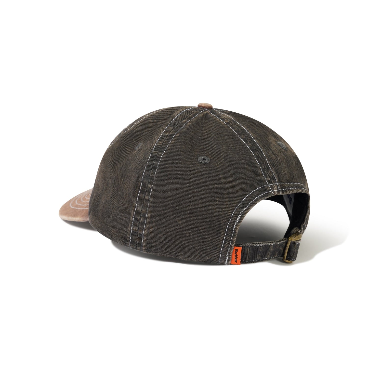 Art 6 Panel Cap, Charcoal / Redwood