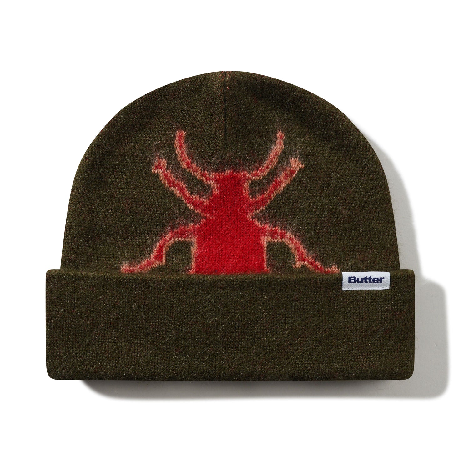 Beetle Mohair Beanie, Green