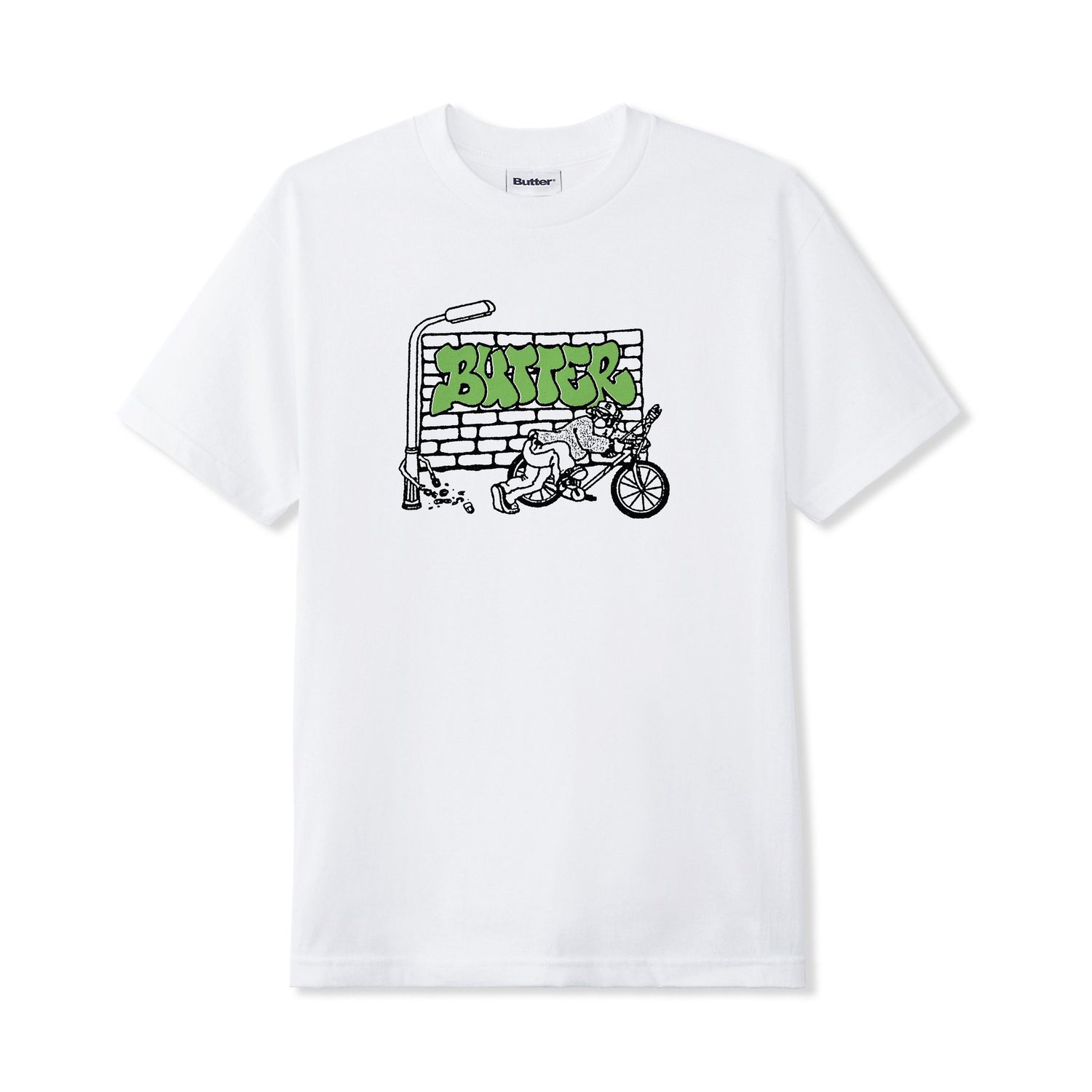 Bike Tee, White