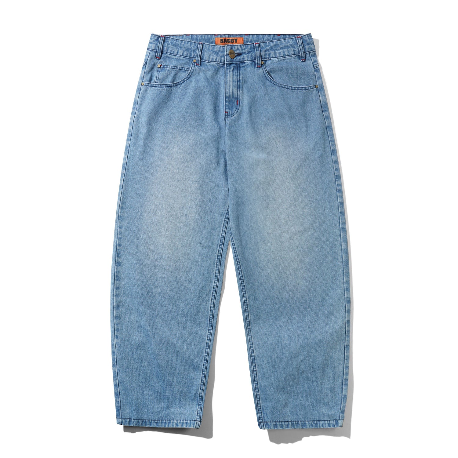Blotch Denim Jeans, Streaky Blue