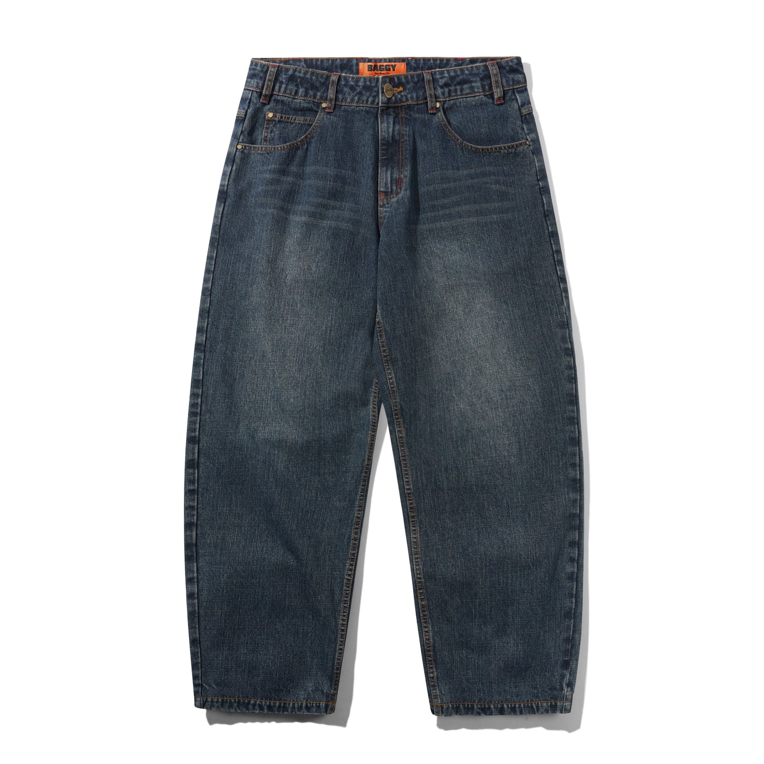 Blotch Denim Jeans, Streaky Navy