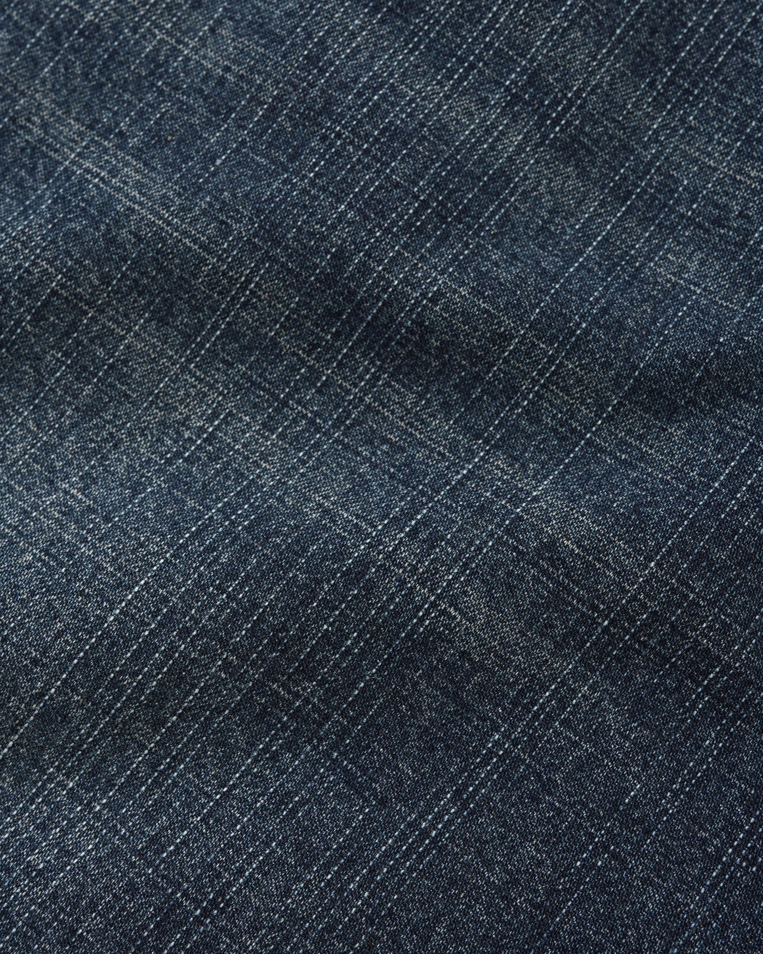 Blotch Denim Shorts, Streaky Navy