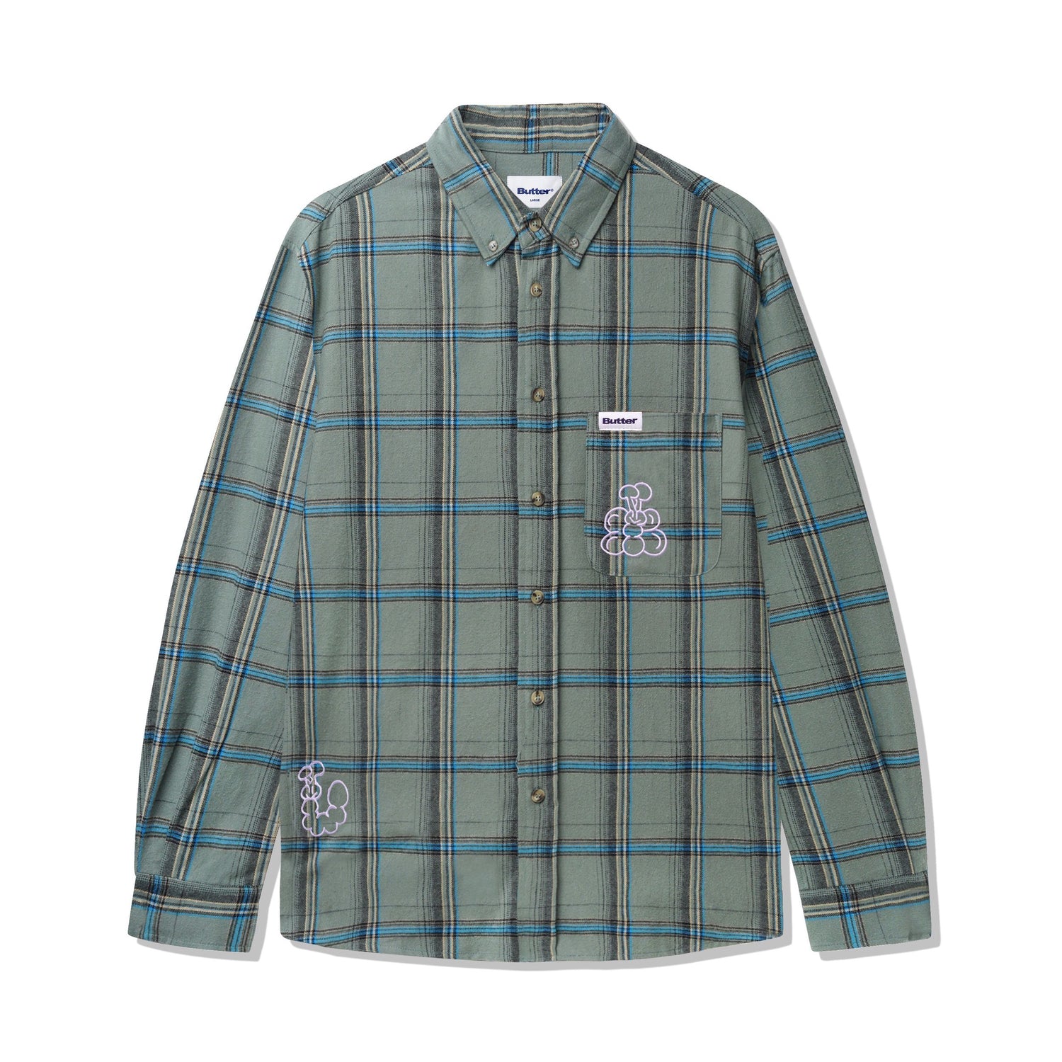 Bugs Flannel Shirt, Sage