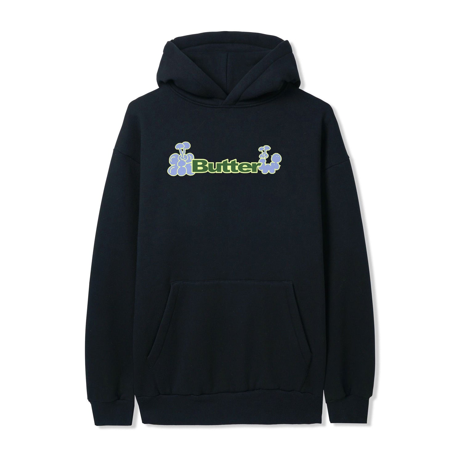 Bugs Logo Pullover Hood, Black