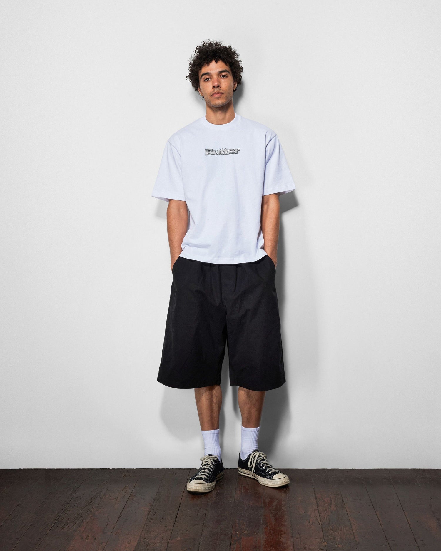 Alloy Logo Tee, Black