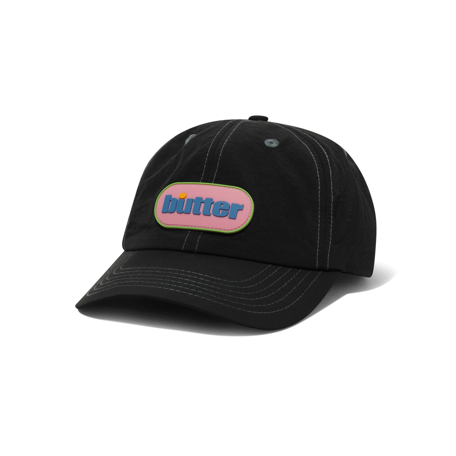 Capsule 6 Panel Cap, Black