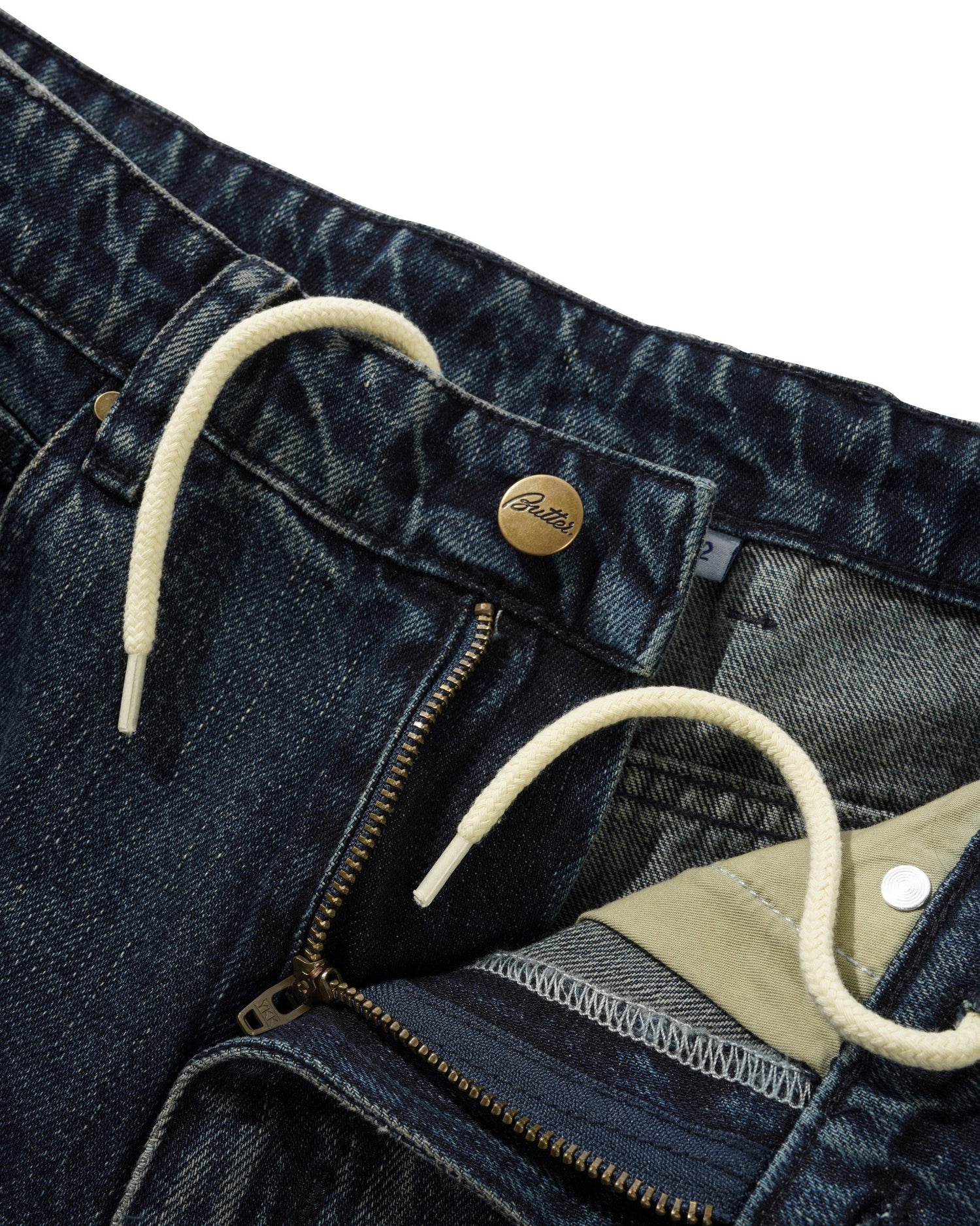 Carpenter Denim Shorts, Slub Dark Indigo