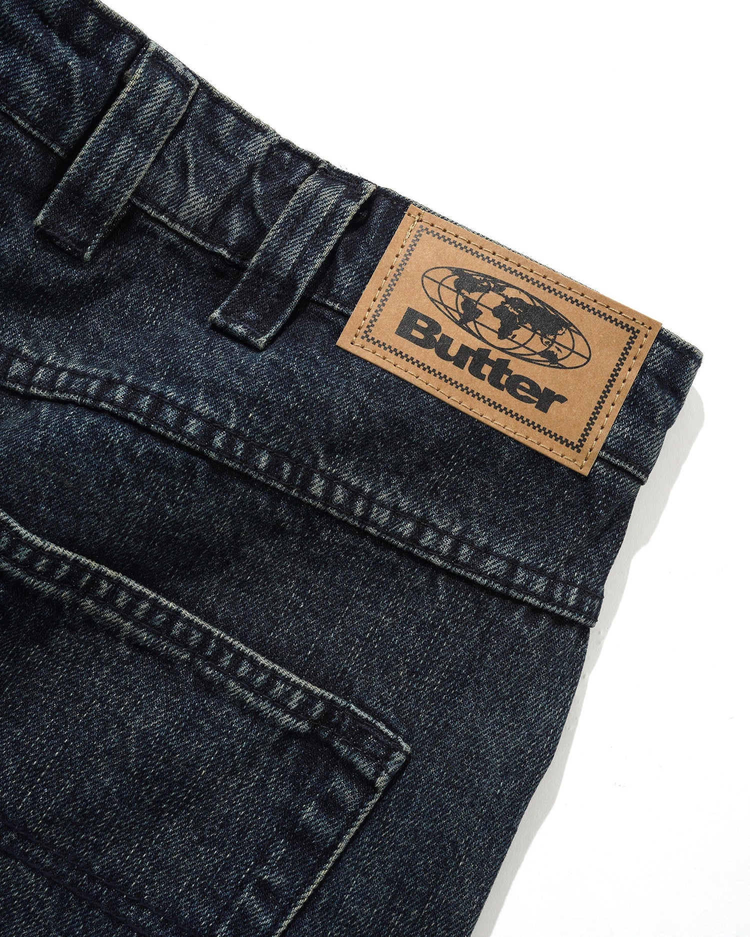 Carpenter Denim Shorts, Slub Dark Indigo