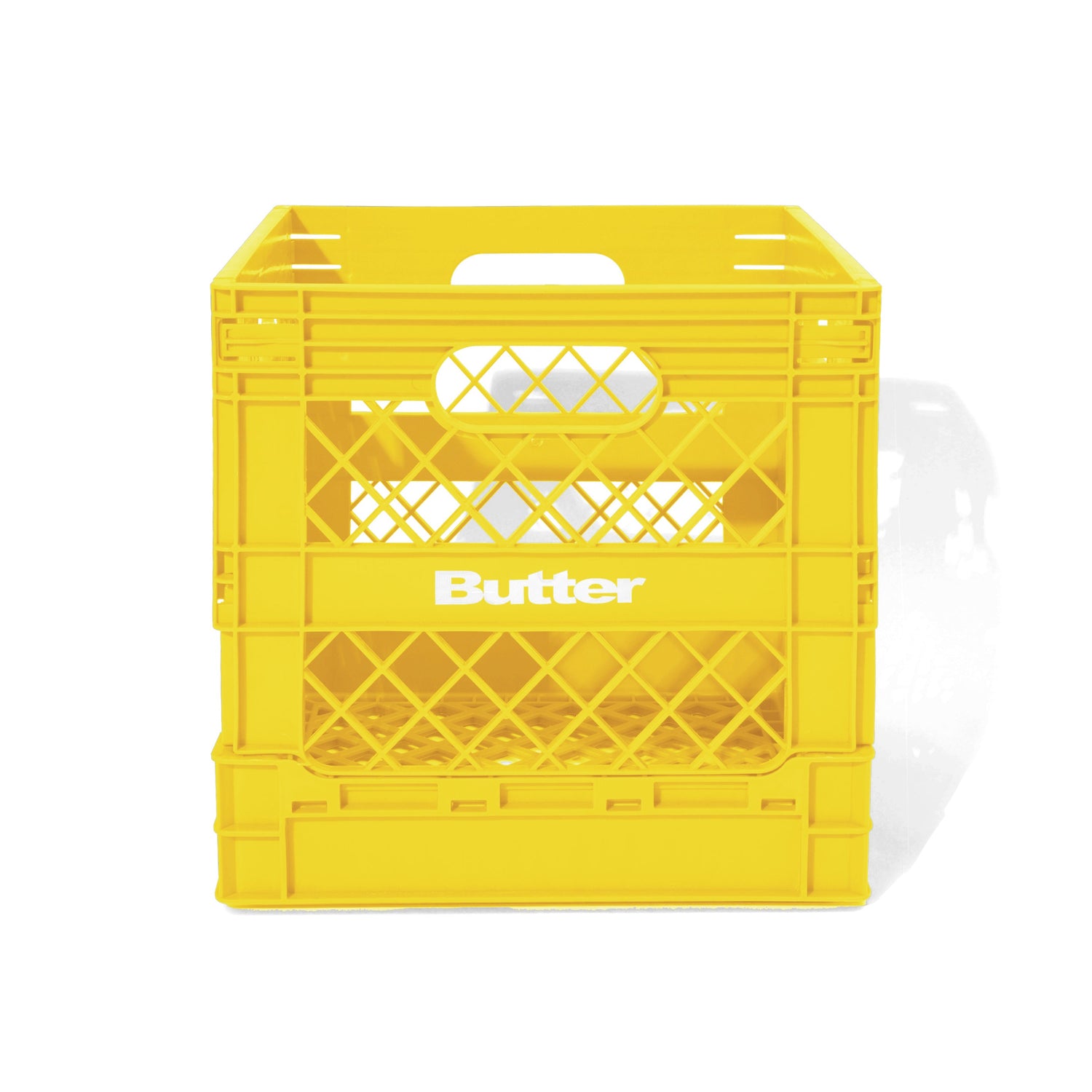 Record Crate, Yellow