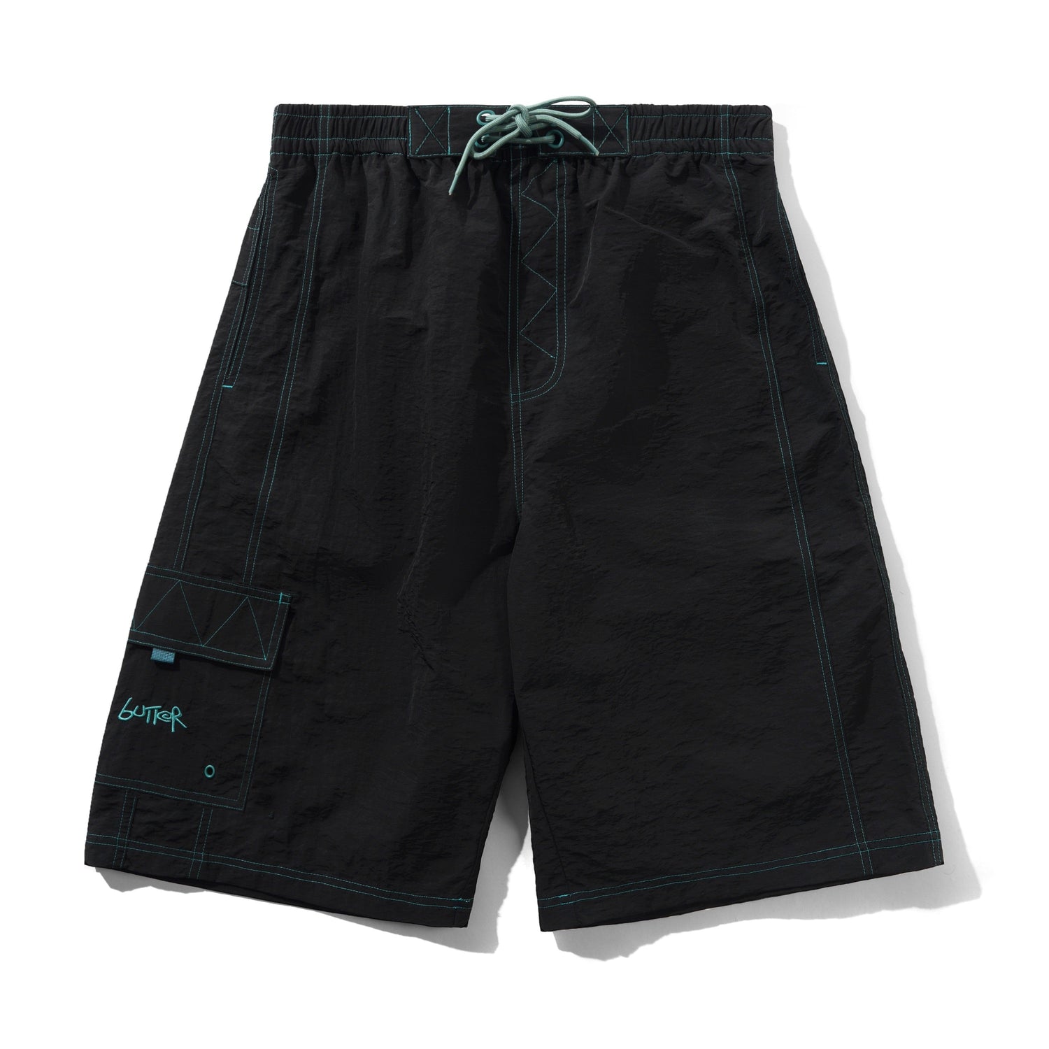 Contrast Boardshorts, Black