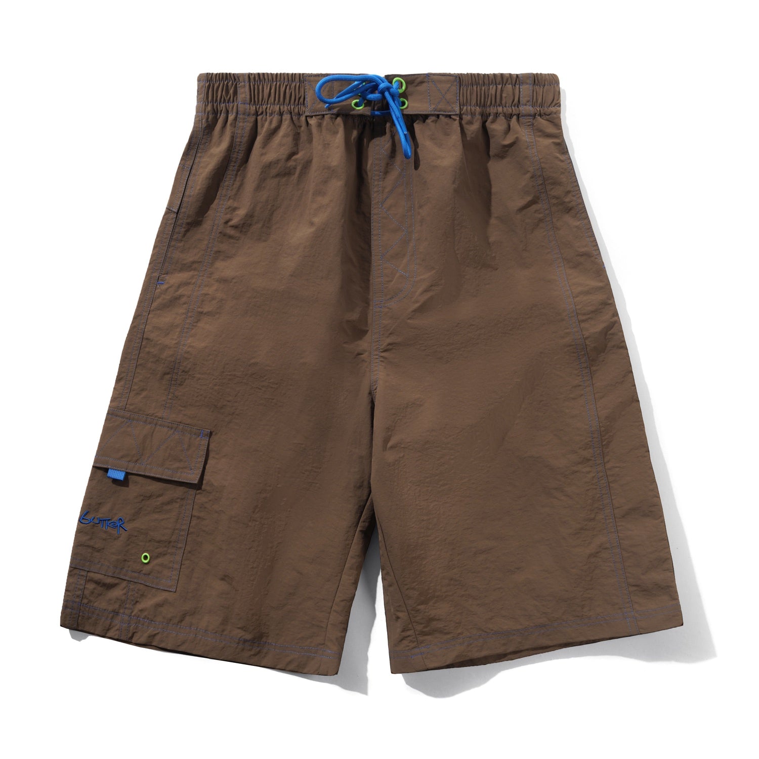 Contrast Boardshorts, Brown