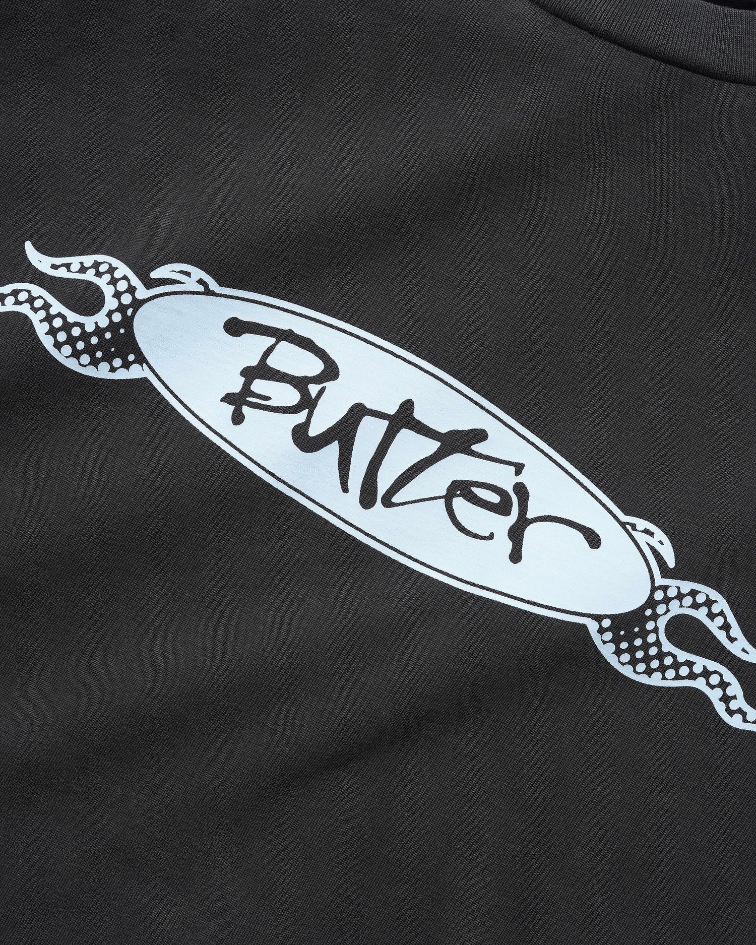 Flare Tee, Washed Black