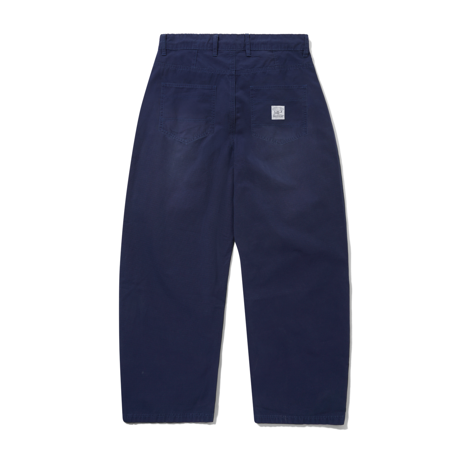 Wide Cut Ripstop Pants, Work Blue