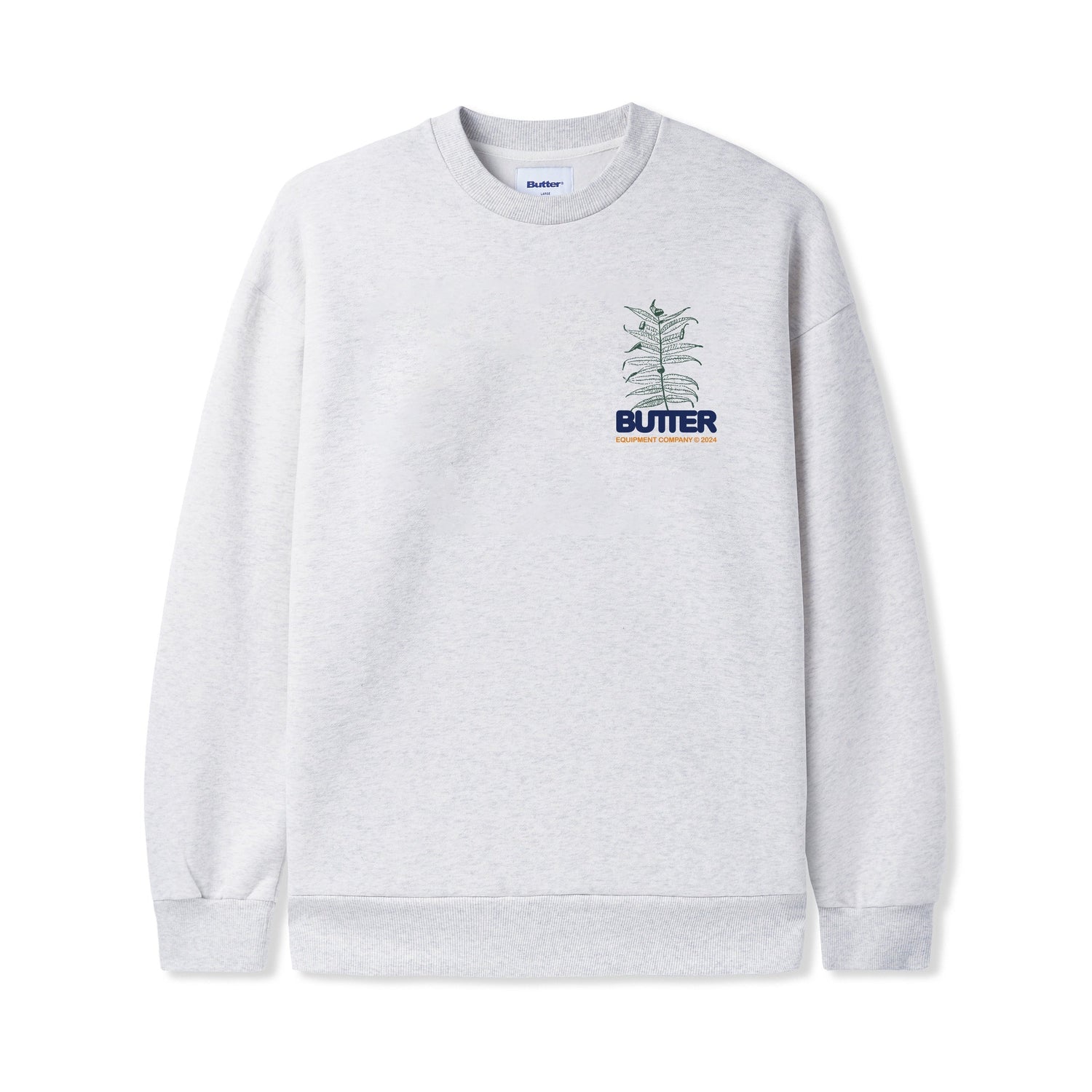 Earth Crewneck, Ash