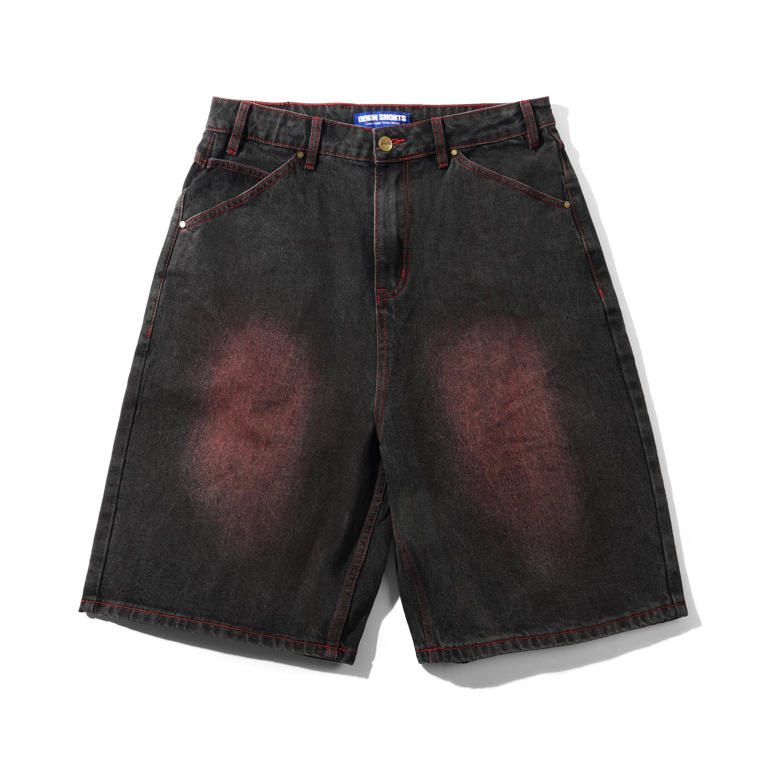 Encounter Denim Shorts, Tinted Washed Black