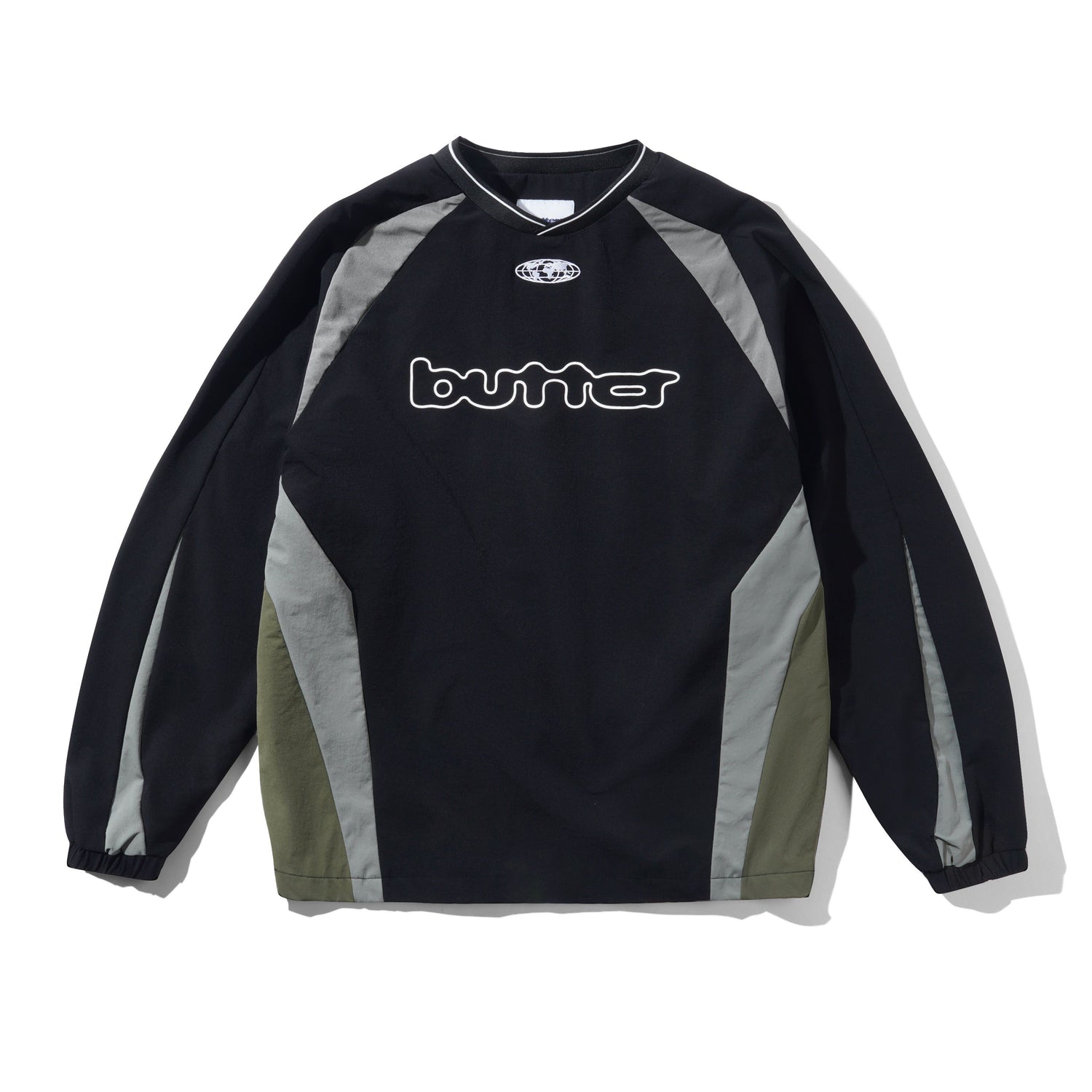 Finta Warmup Pullover Jacket, Black