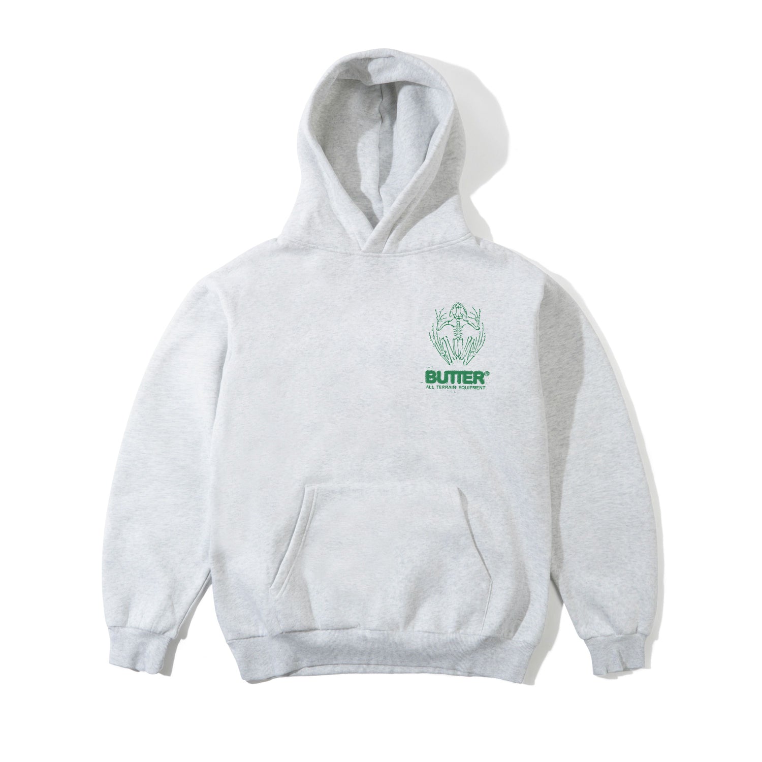 Fossil Pullover Hood, Ash