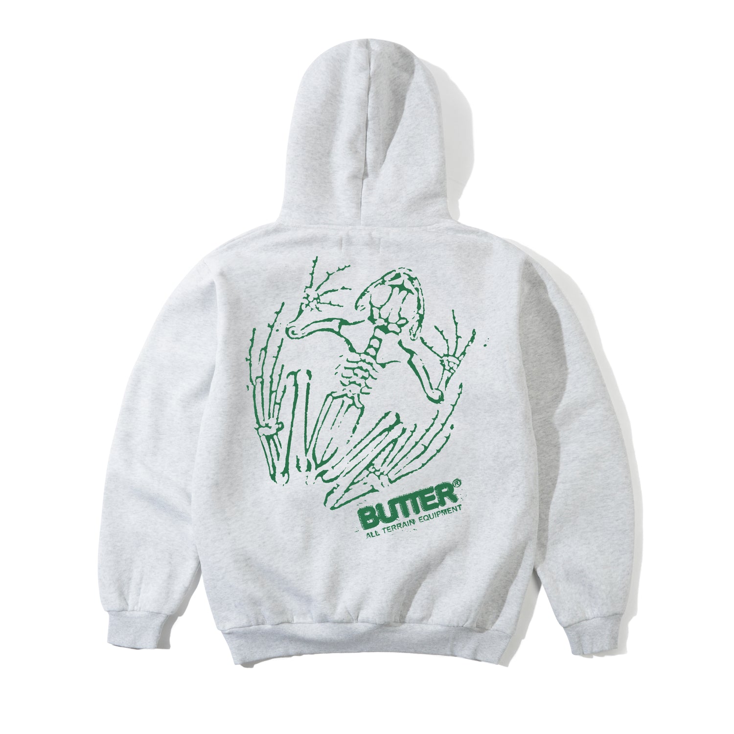 Fossil Pullover Hood, Ash