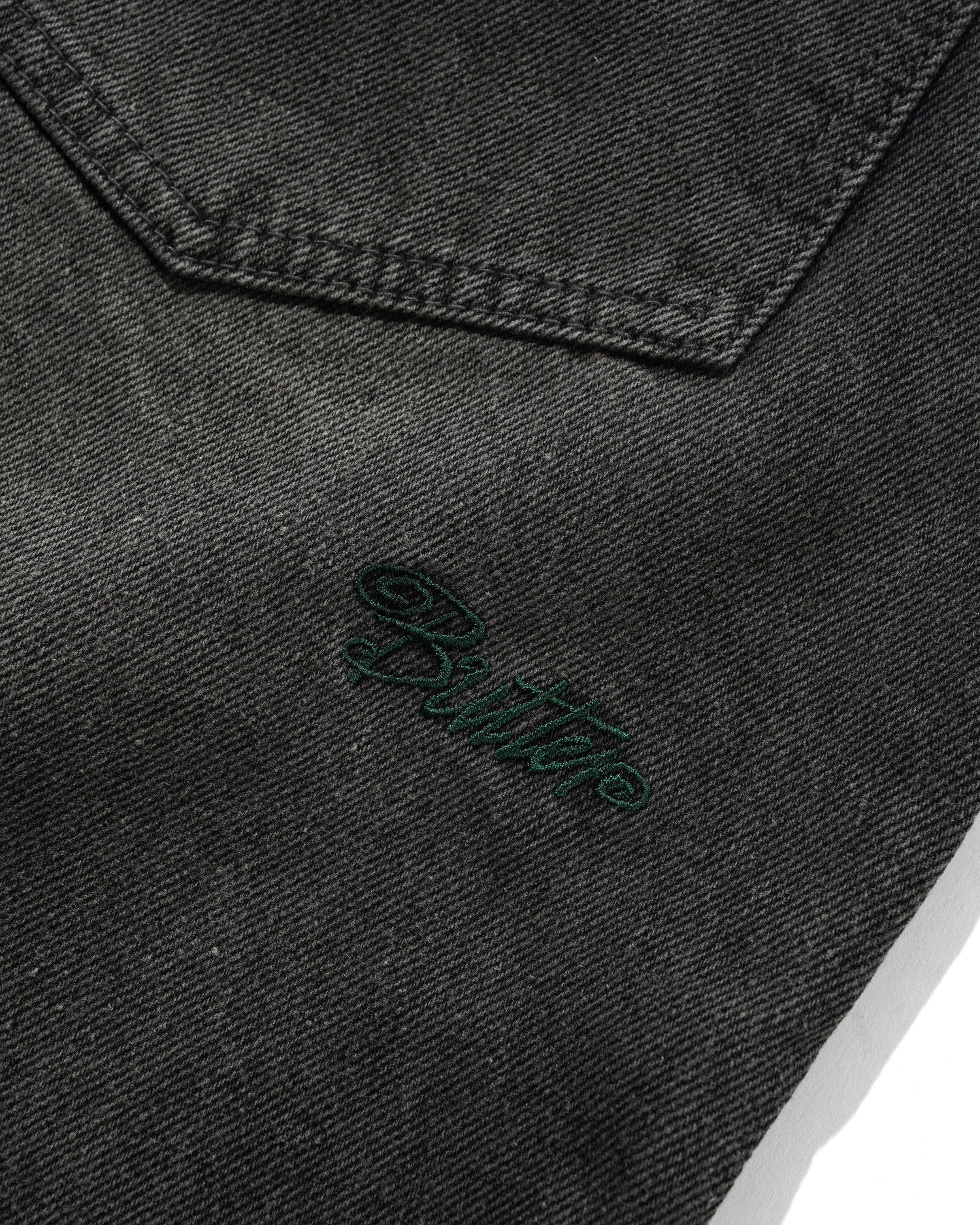 Garage Denim Jeans, Faded Black