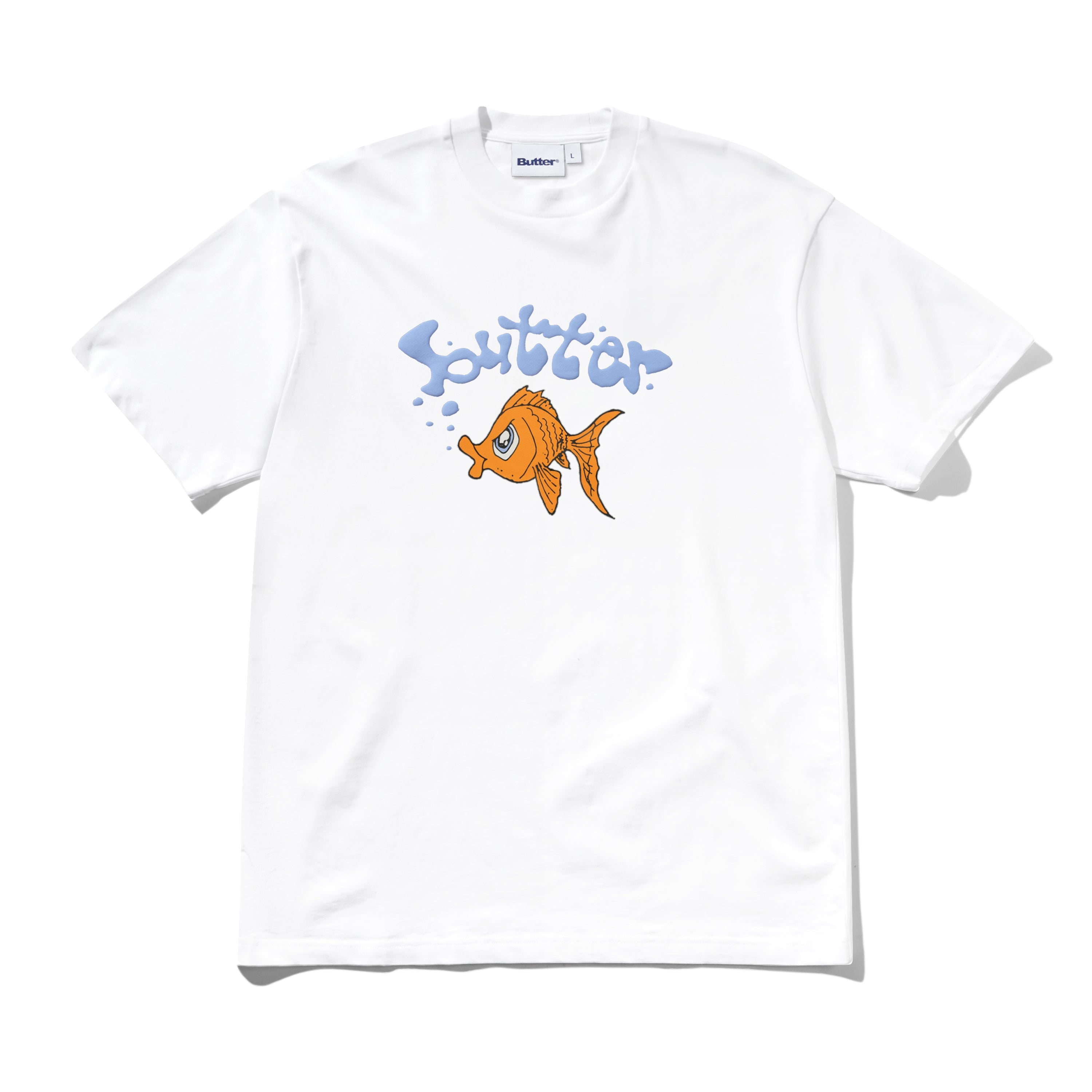 Butter Goods Goldfish Tシャツ 半袖 ロゴ 4色 送料込み Butter Goods Goldfish Tシャツ 半袖 ロゴ 4色 送料込み (Butter