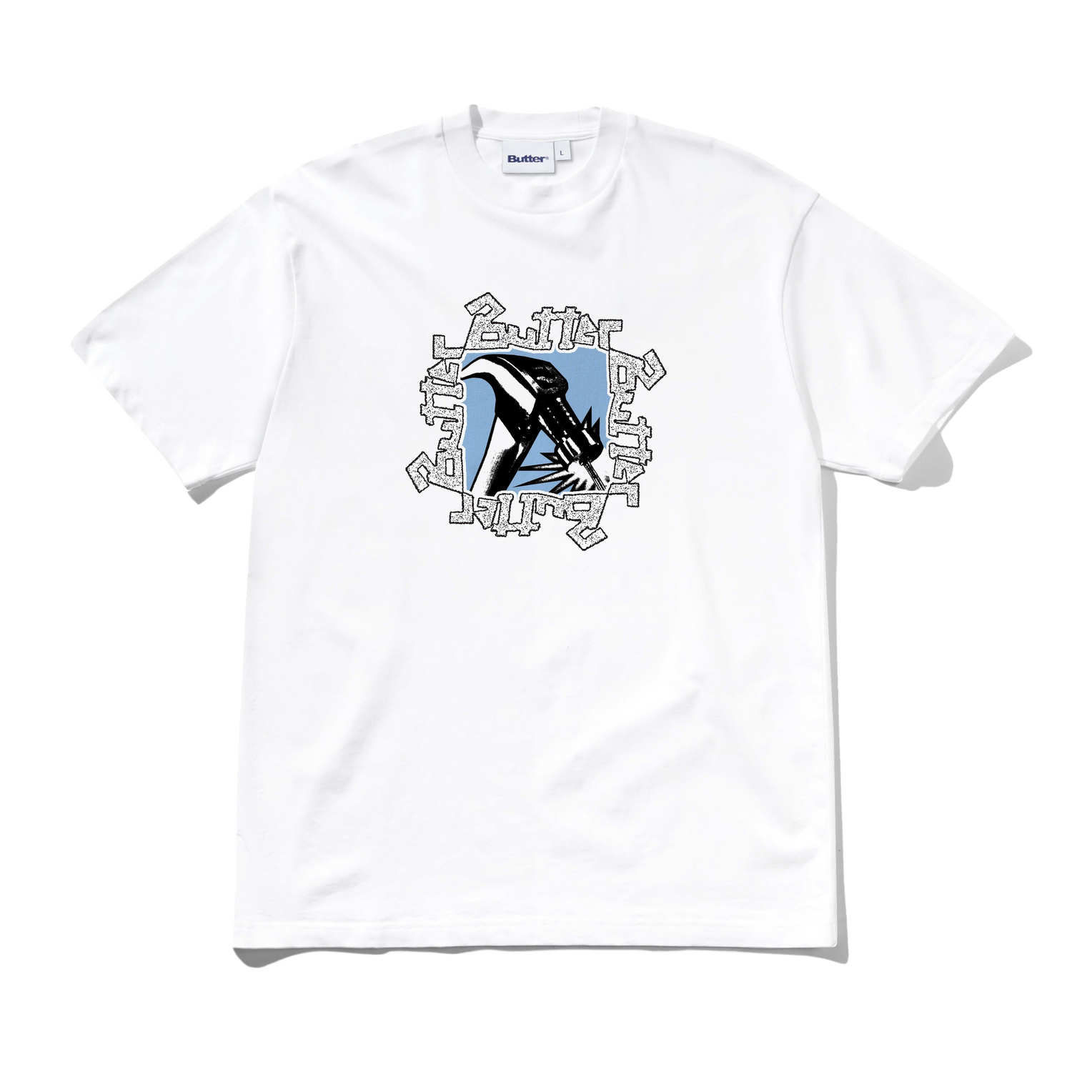 Hammer Tee, White