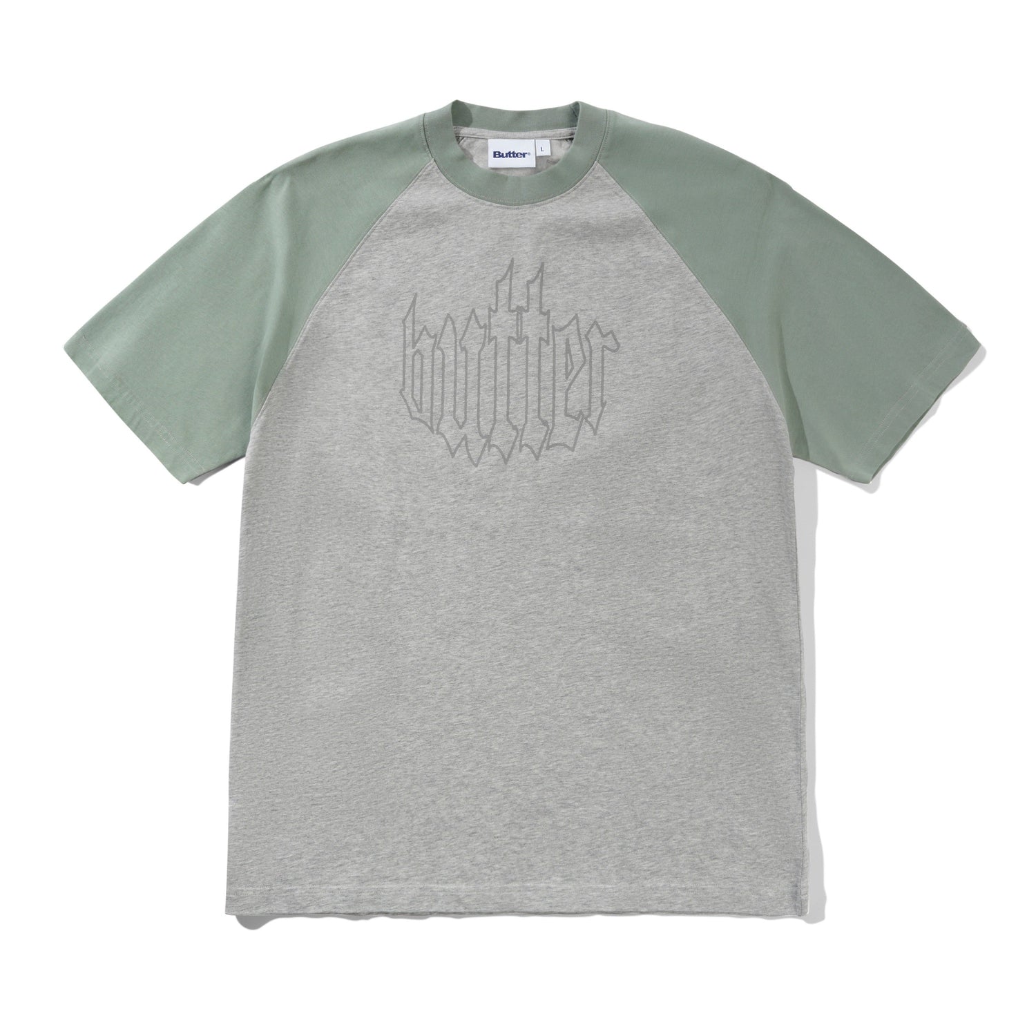 Harvest Raglan Tee, Mint / Heather