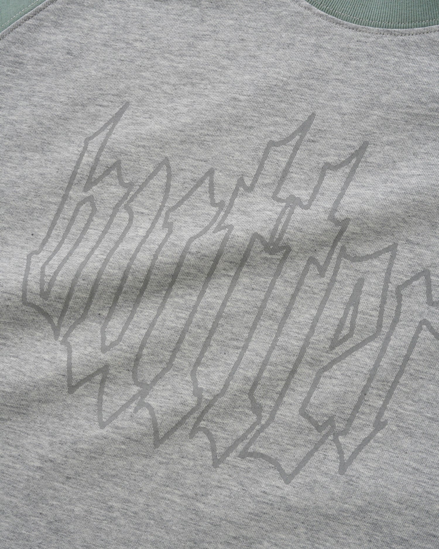 Harvest Raglan Tee, Mint / Heather