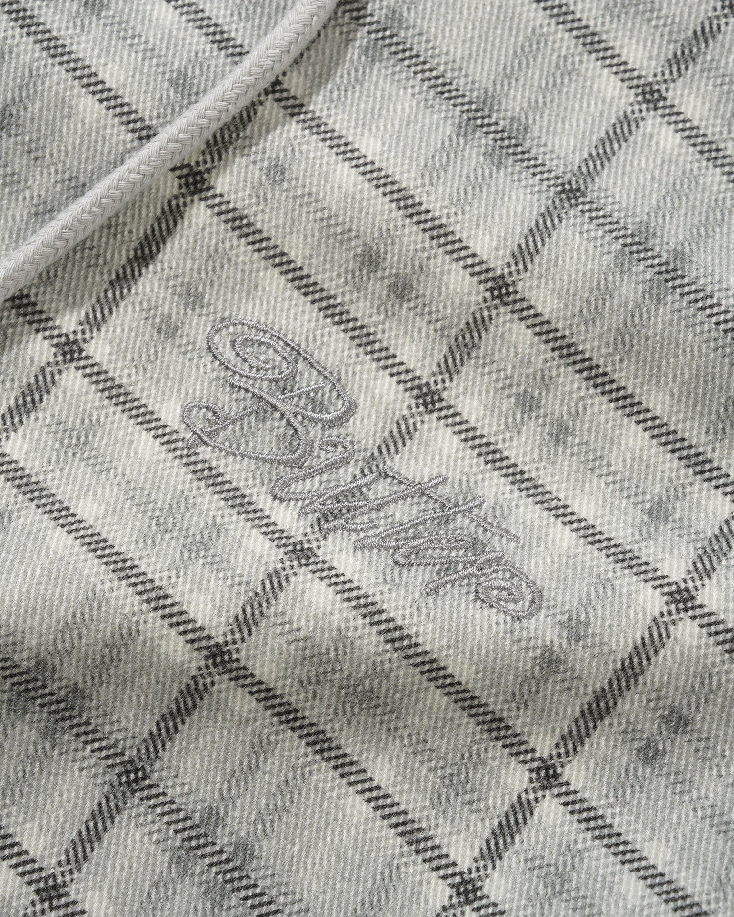 Hooded Work Jacket, Grey Plaid