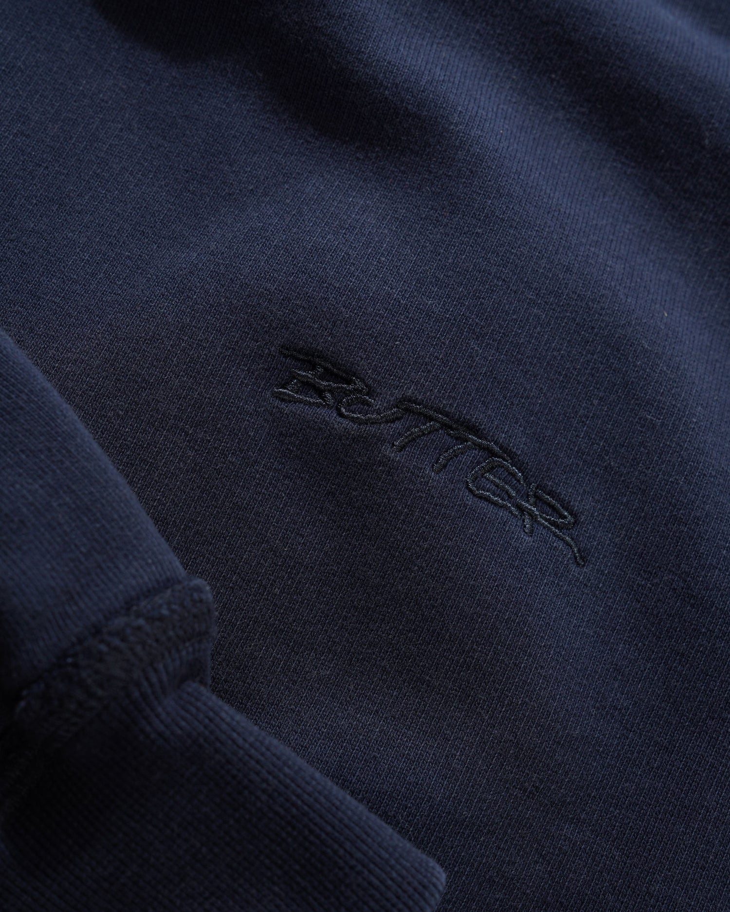 Inside Out Pullover Hood, Washed Navy