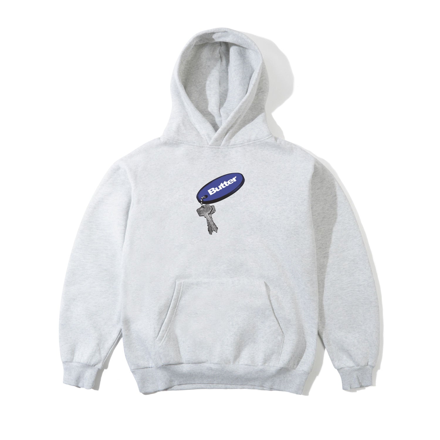 Key Chain Pullover Hood, Ash