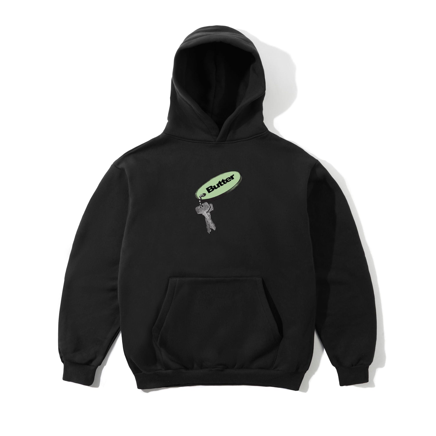 Key Chain Pullover Hood, Black