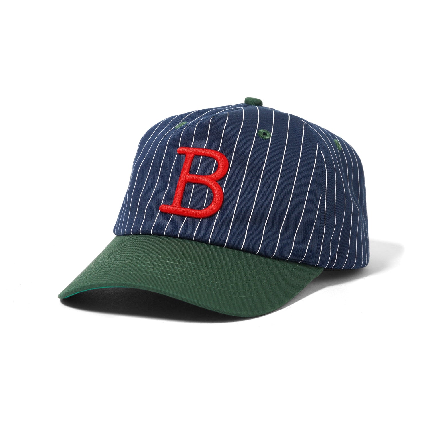 League Baseball Cap, Navy / Forest
