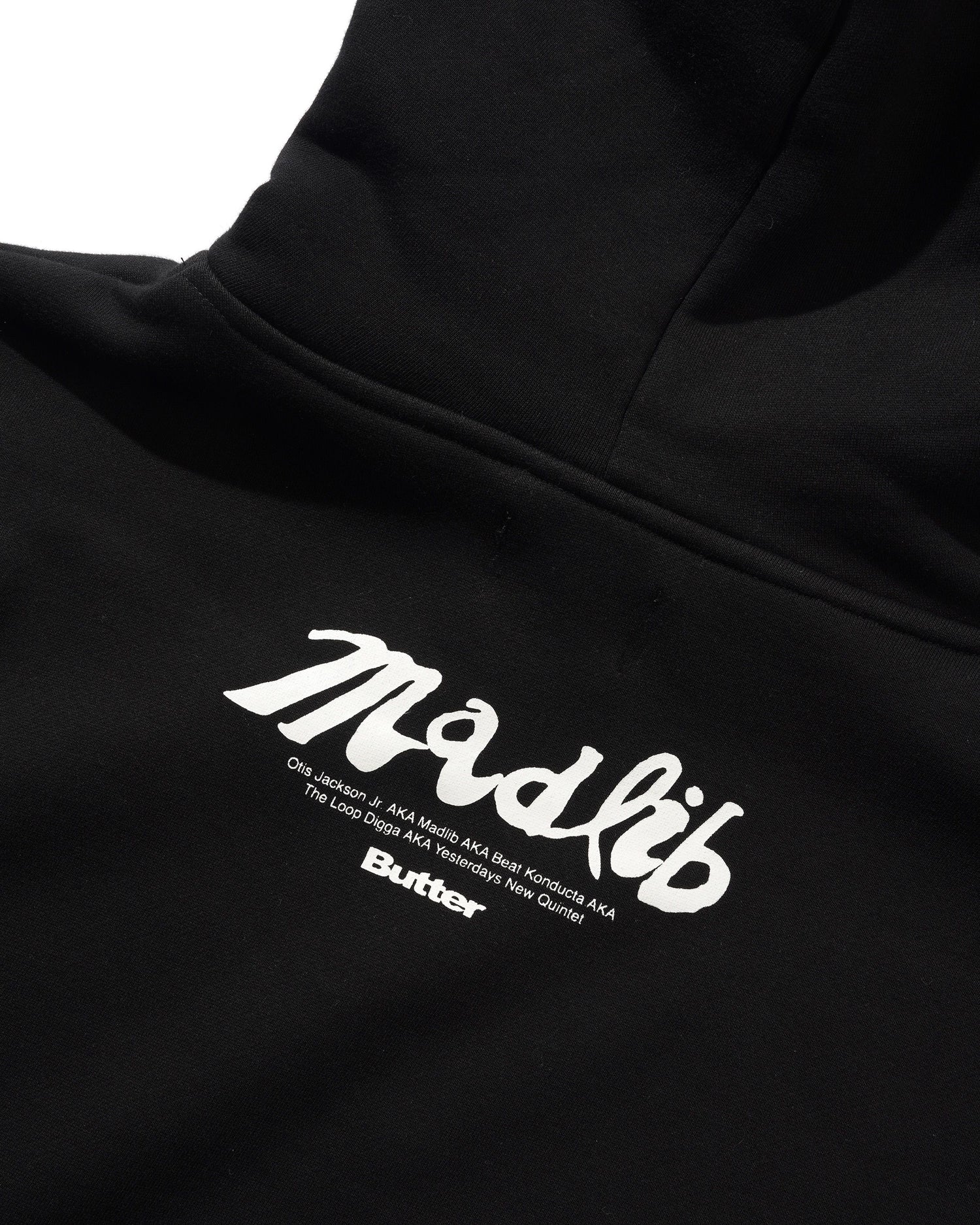 Madlib Pullover Hood, Black
